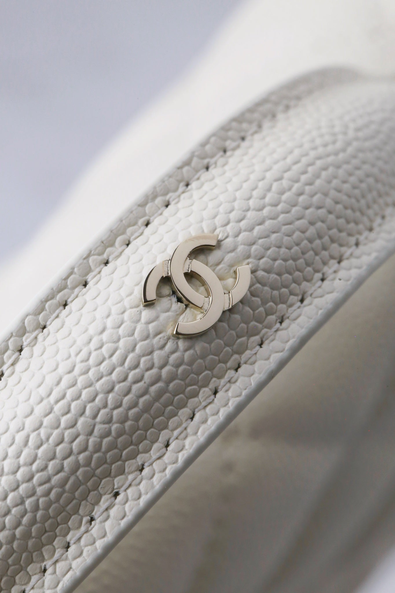 Chanel25C lychee pattern accordion bag