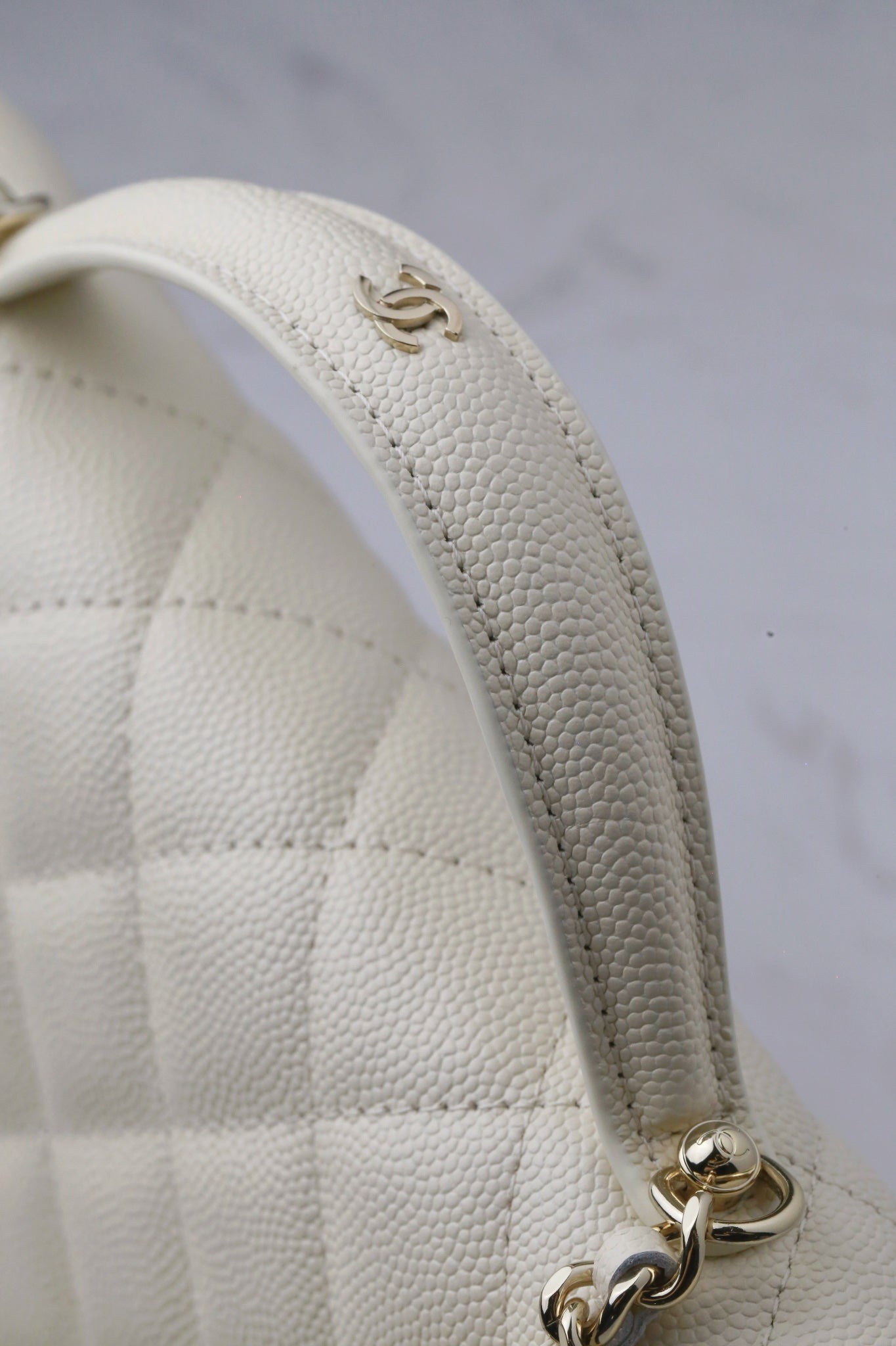 Chanel25C lychee pattern accordion bag