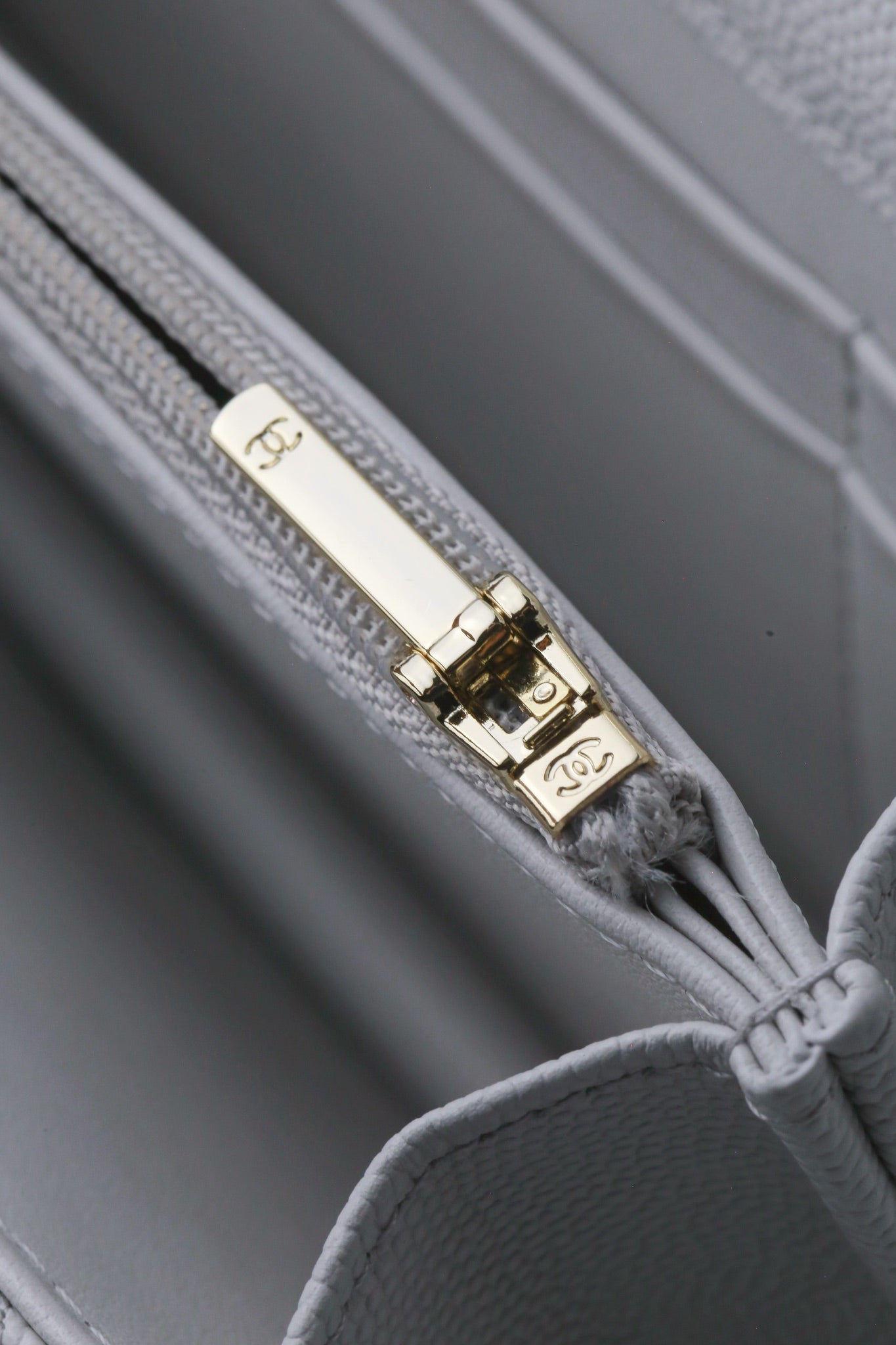 Chanel25C lychee pattern accordion bag