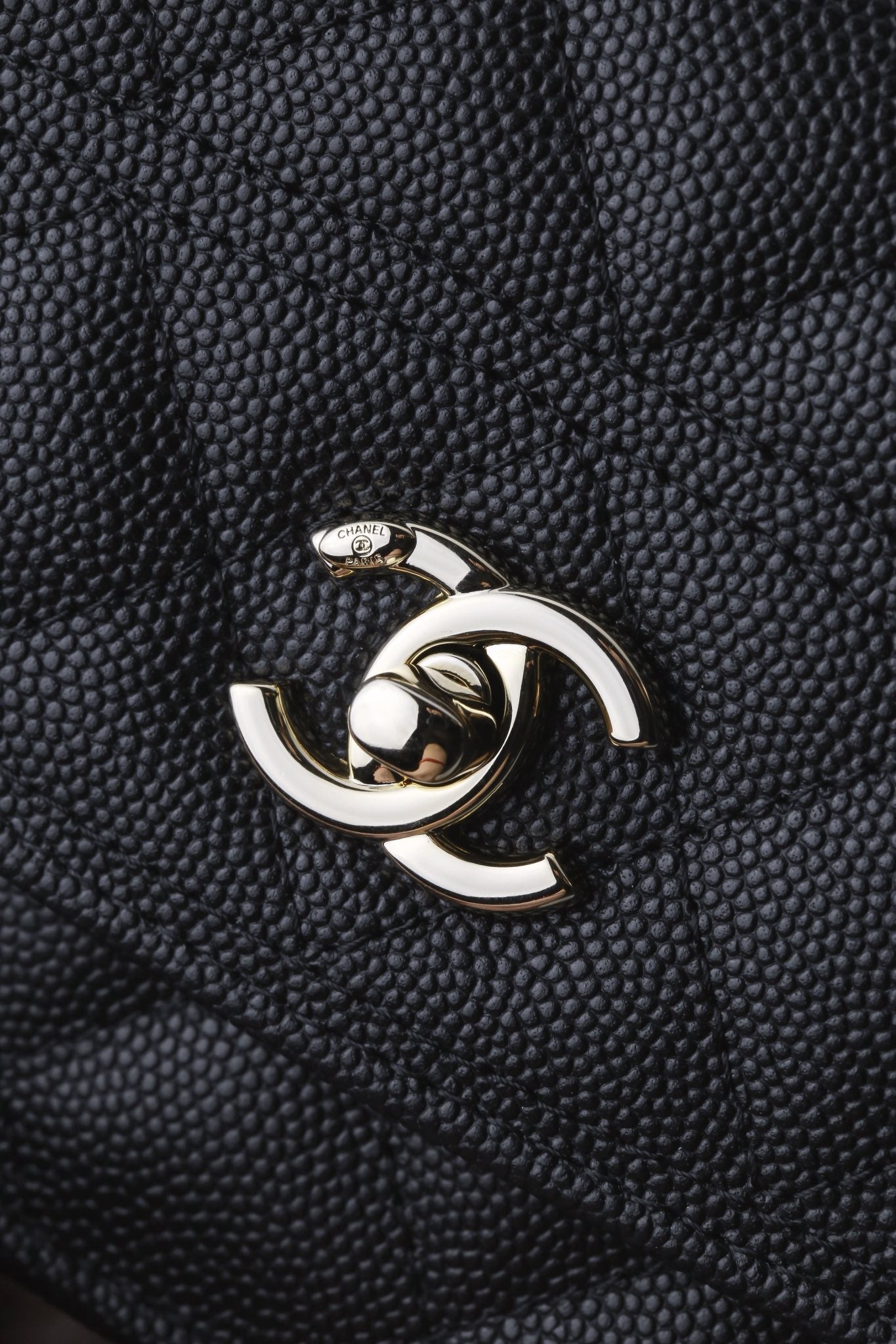 Chanel25C lychee pattern accordion bag