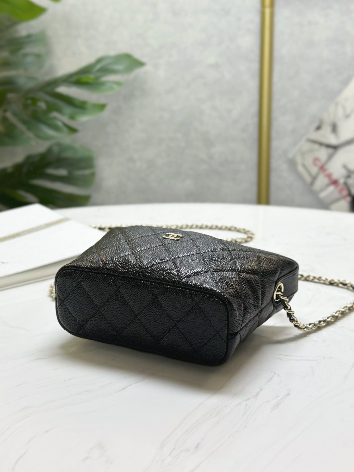 CHANEL25C early spring lunch box bag