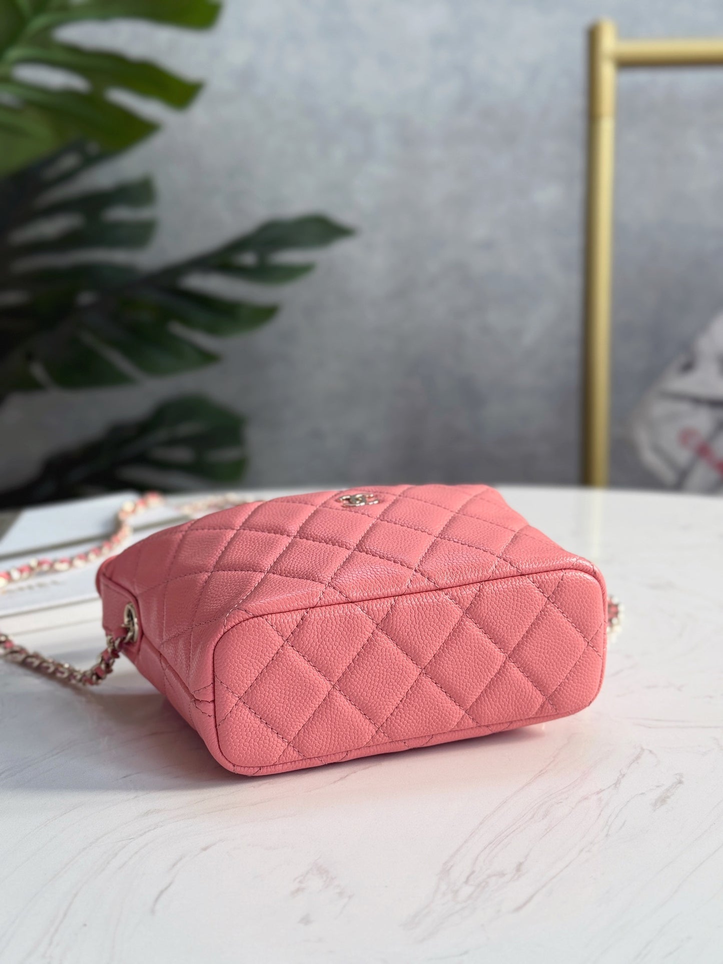 CHANEL25C early spring lunch box bag