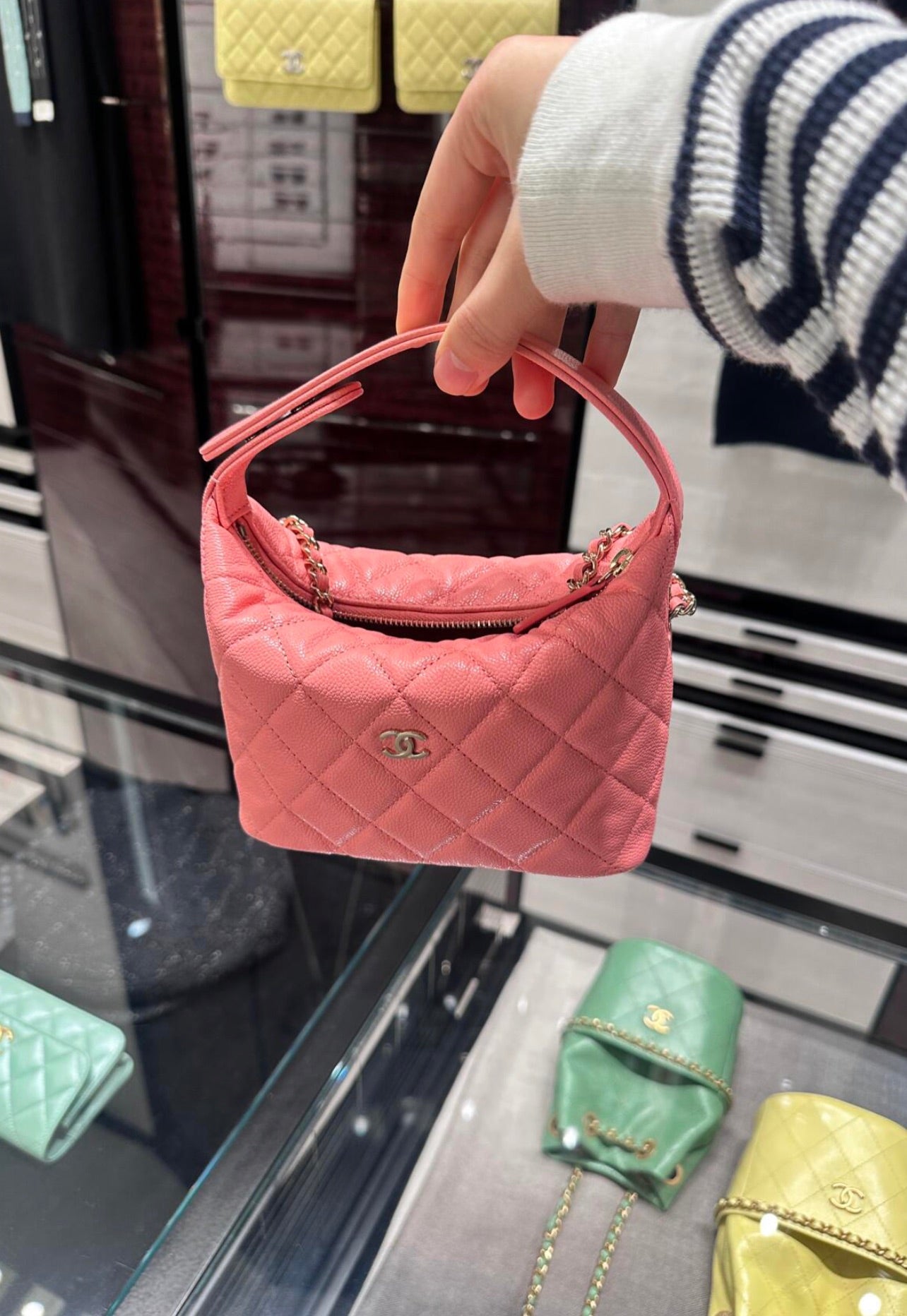 CHANEL25C early spring lunch box bag