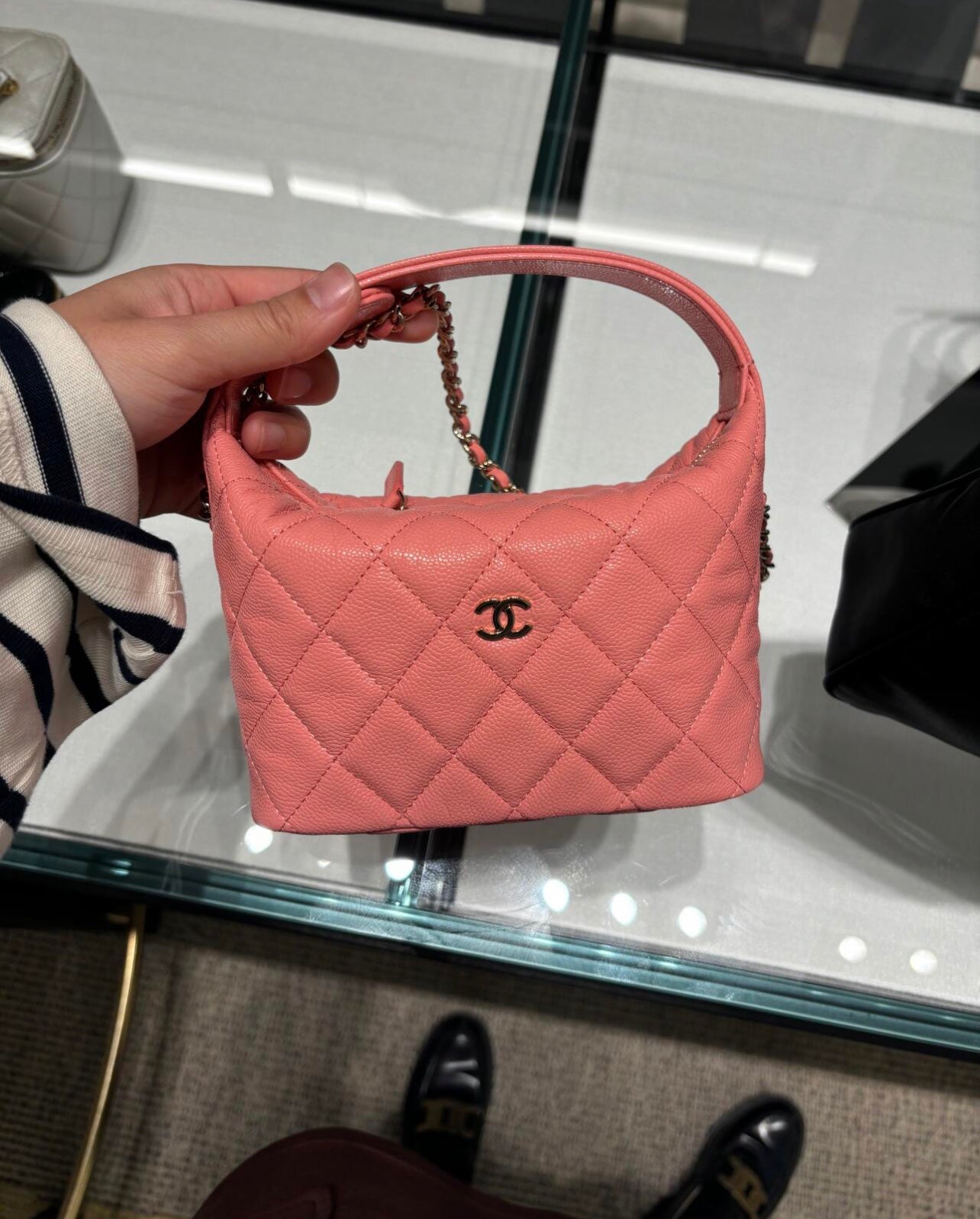 CHANEL25C early spring lunch box bag