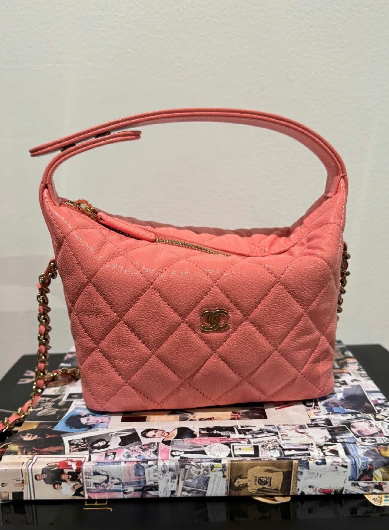 CHANEL25C early spring lunch box bag