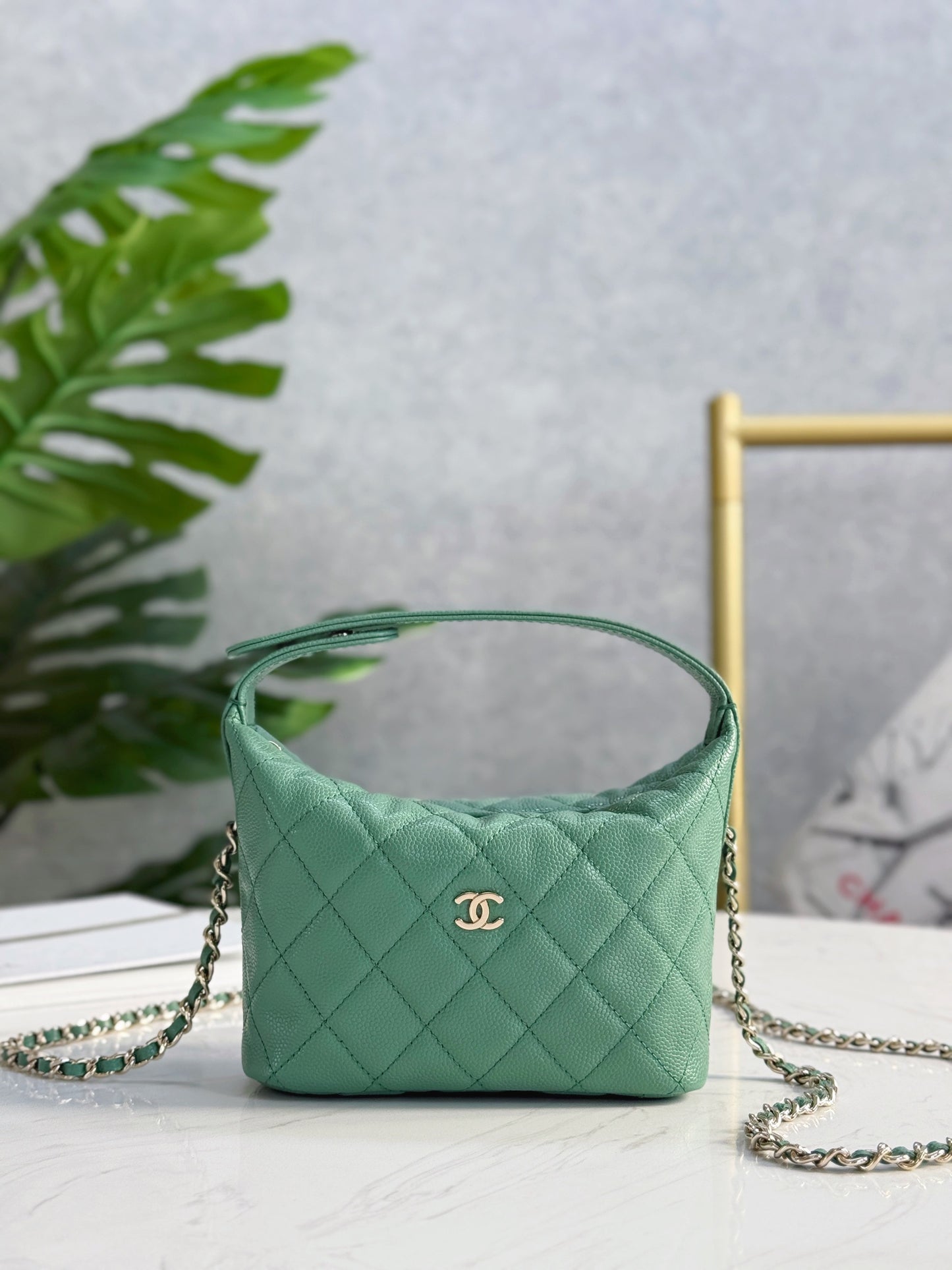 CHANEL25C early spring lunch box bag