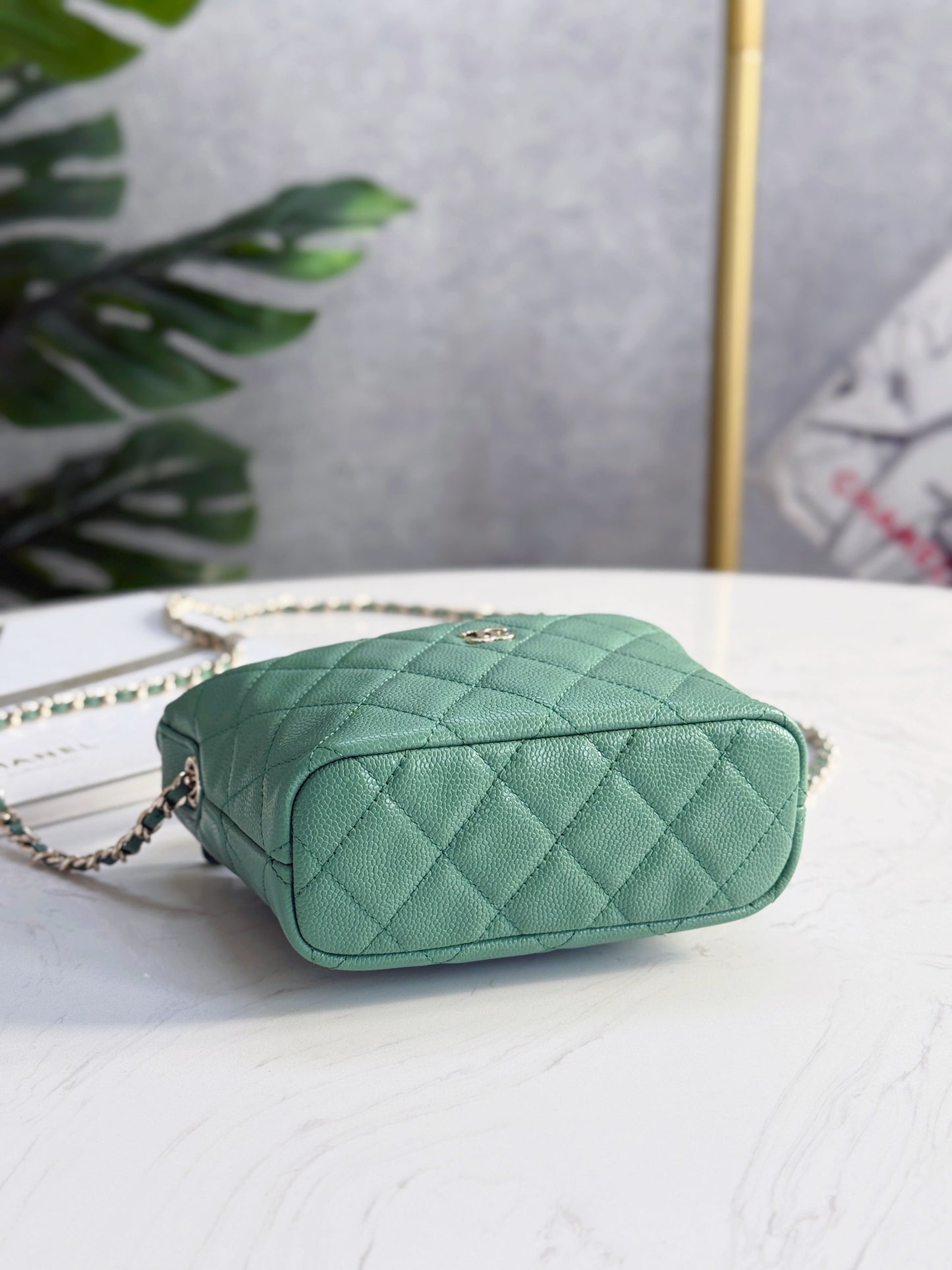 CHANEL25C early spring lunch box bag
