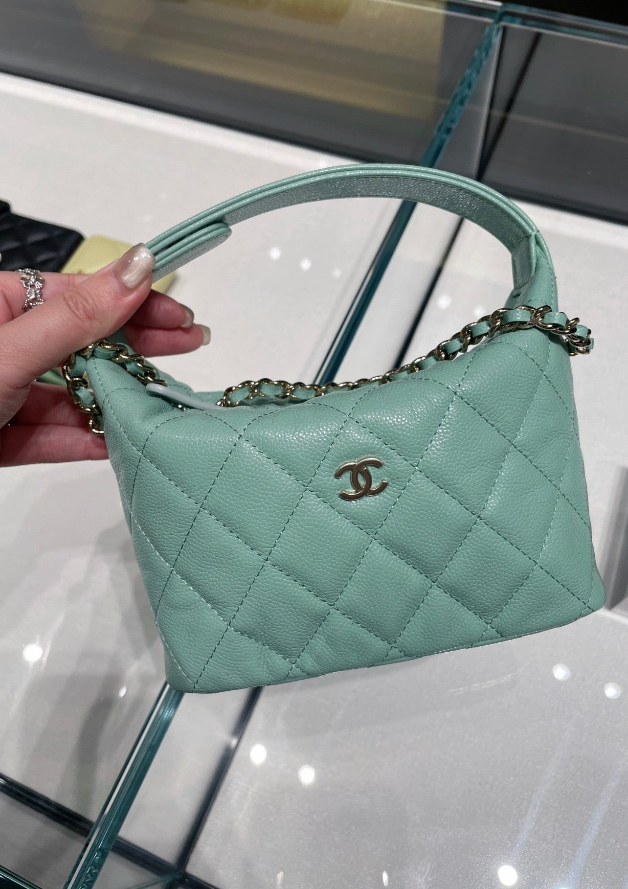 CHANEL25C early spring lunch box bag