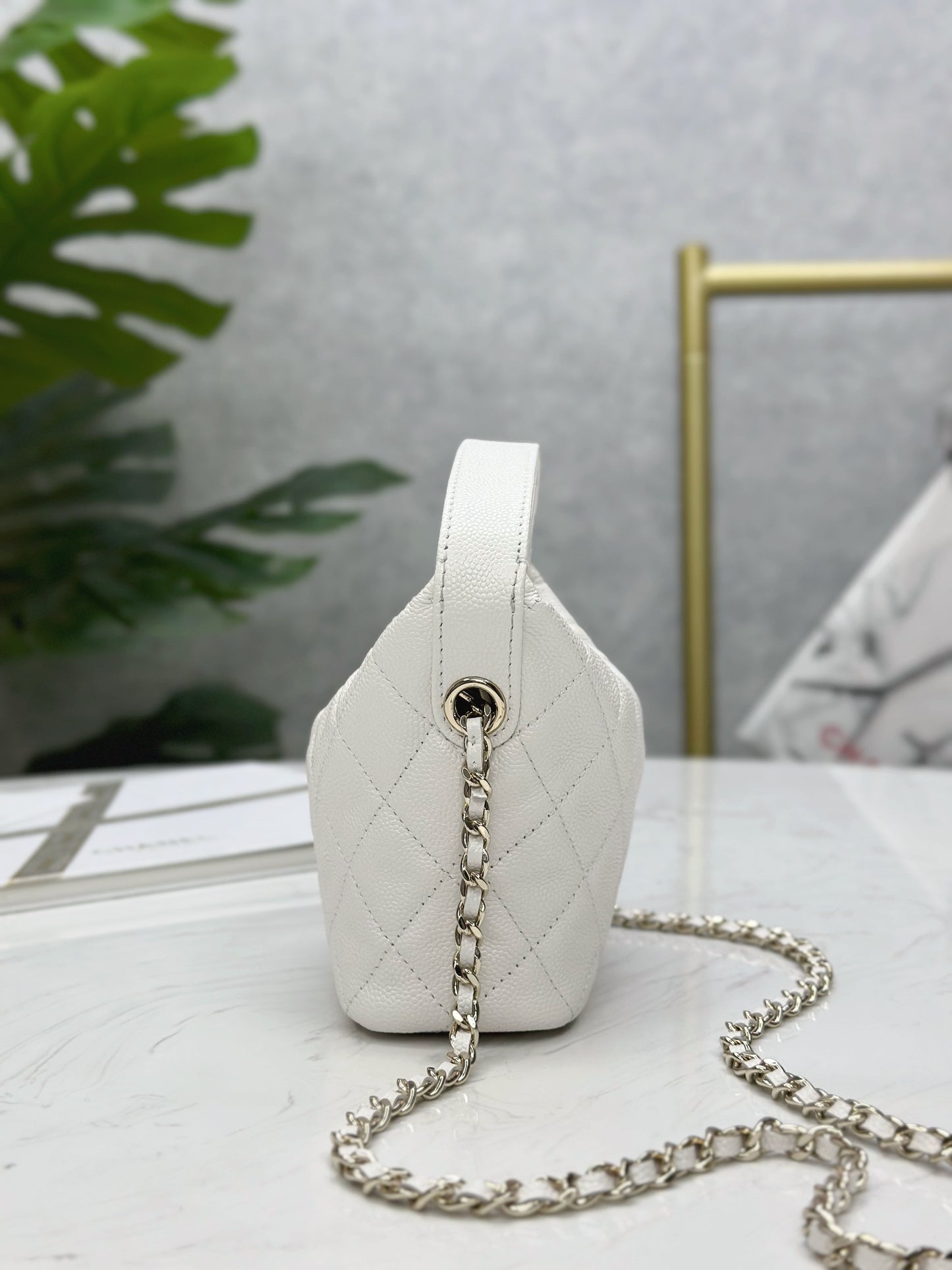 CHANEL25C early spring lunch box bag