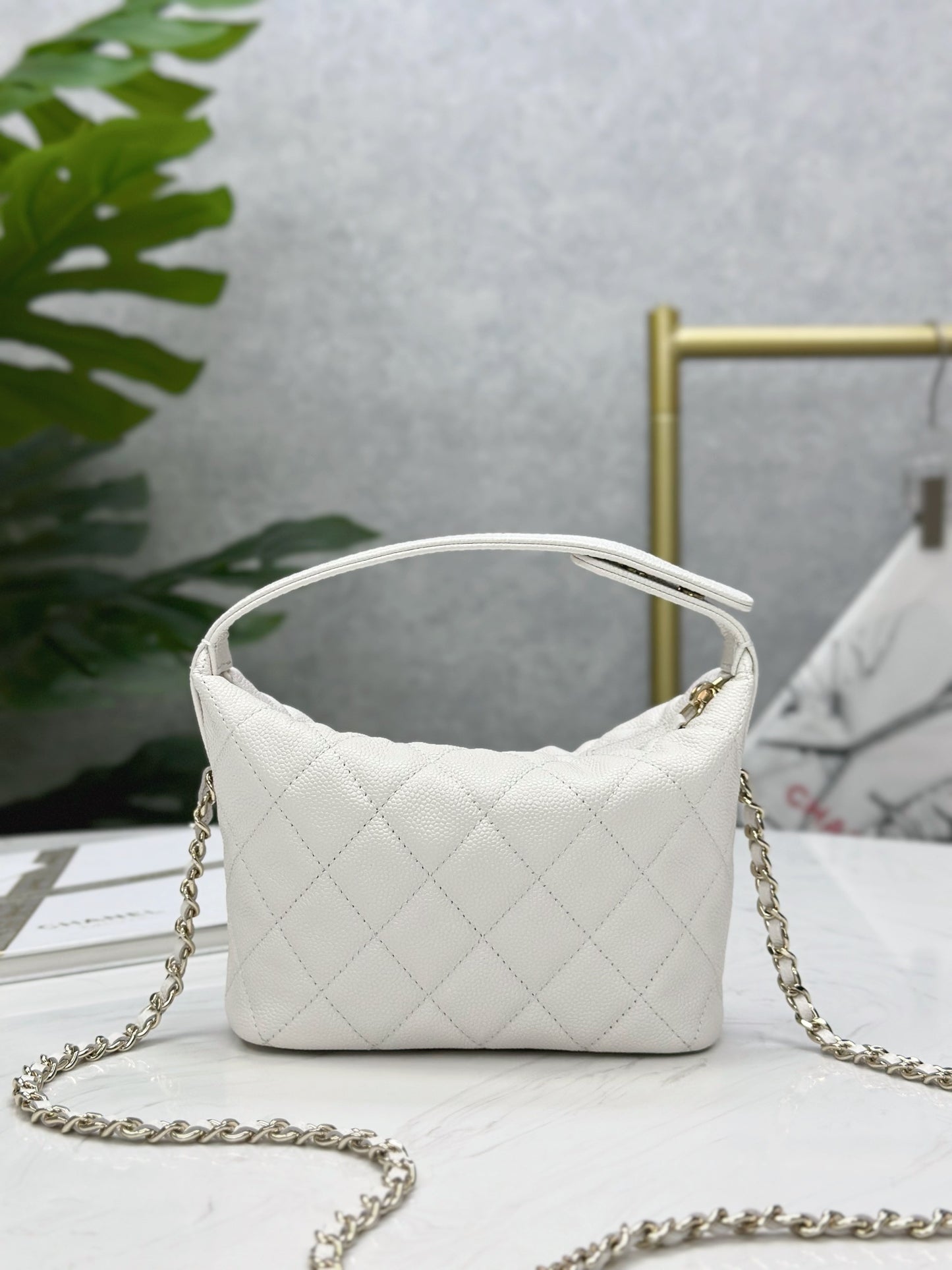 CHANEL25C early spring lunch box bag