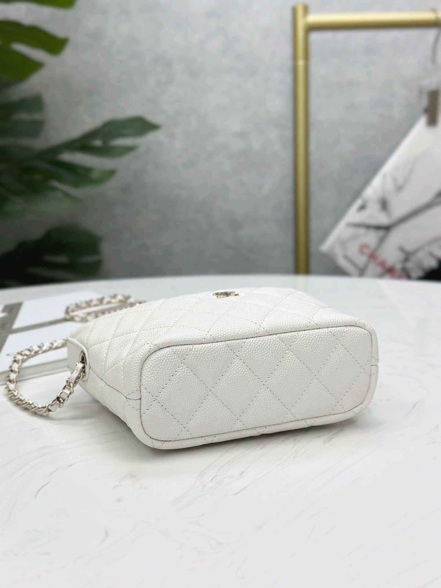 CHANEL25C early spring lunch box bag