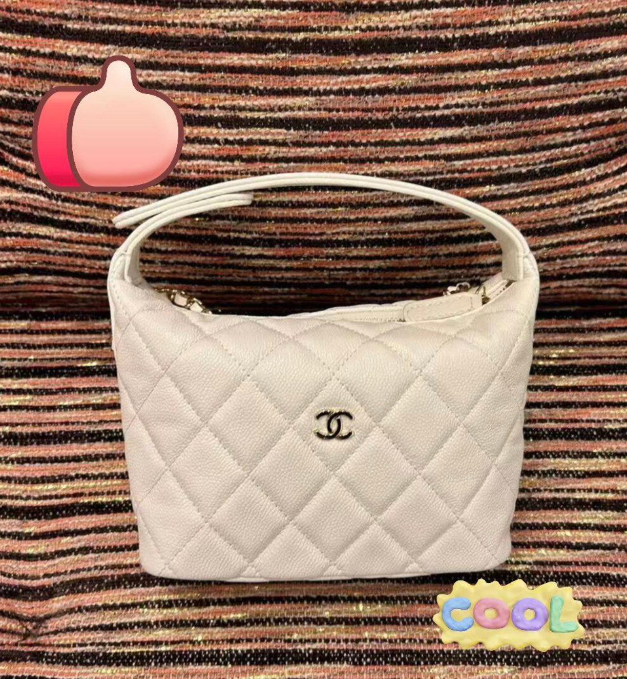 CHANEL25C early spring lunch box bag