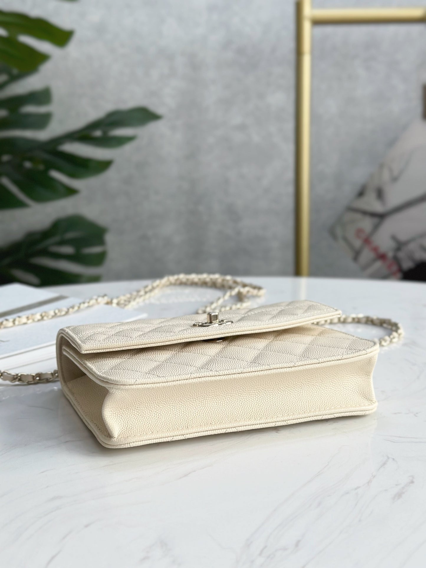 CHANEL 25C Early Spring Lychee Pattern Small Backpack