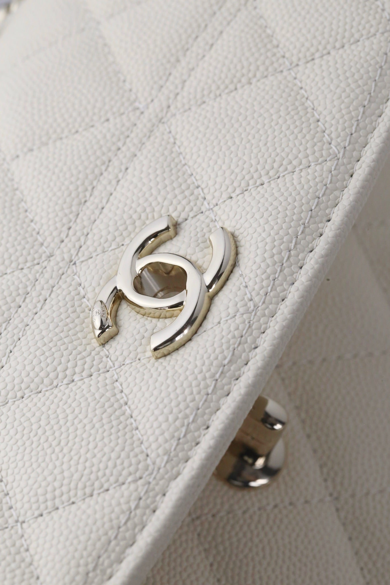CHANEL 25C Early Spring Lychee Pattern Small Backpack