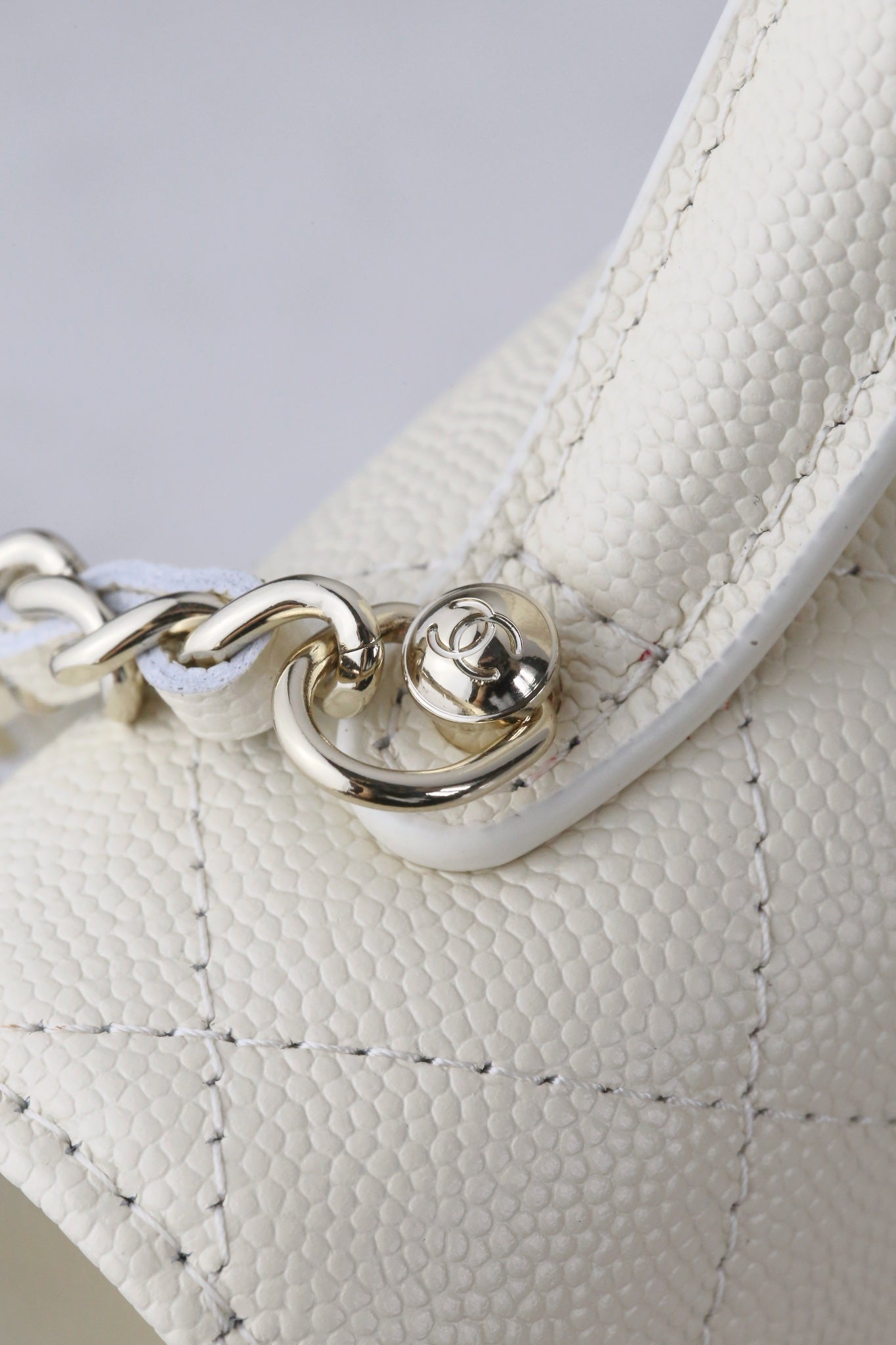 CHANEL 25C Early Spring Lychee Pattern Small Backpack