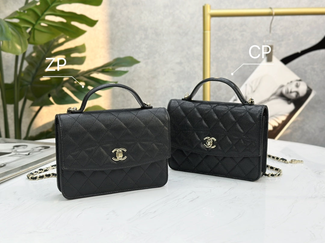 CHANEL 25C Early Spring Lychee Pattern Small Backpack