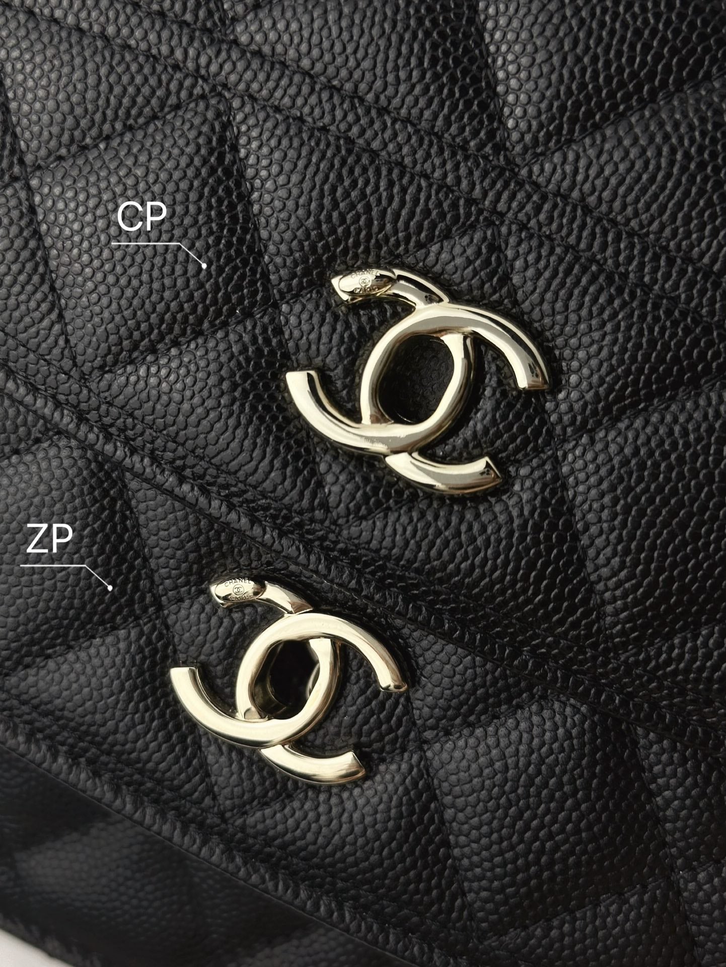 CHANEL 25C Early Spring Lychee Pattern Small Backpack