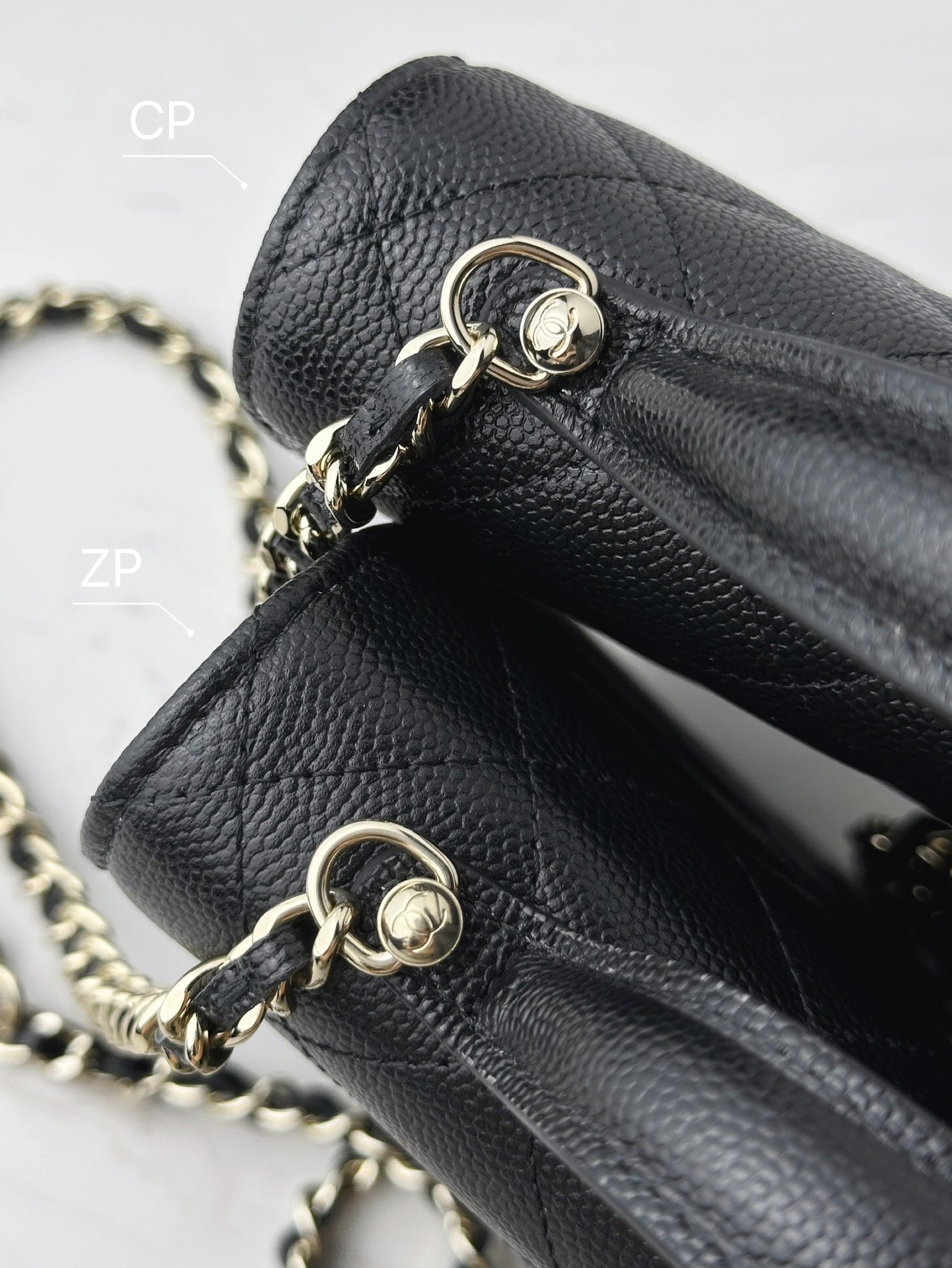 CHANEL 25C Early Spring Lychee Pattern Small Backpack