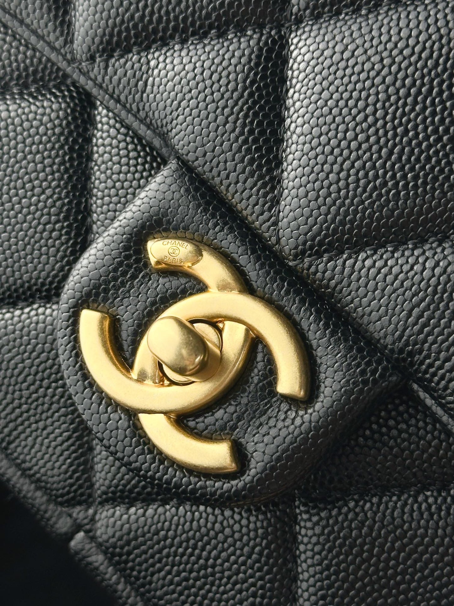 CHANEL 25C Early Spring Lychee Pattern Small Backpack