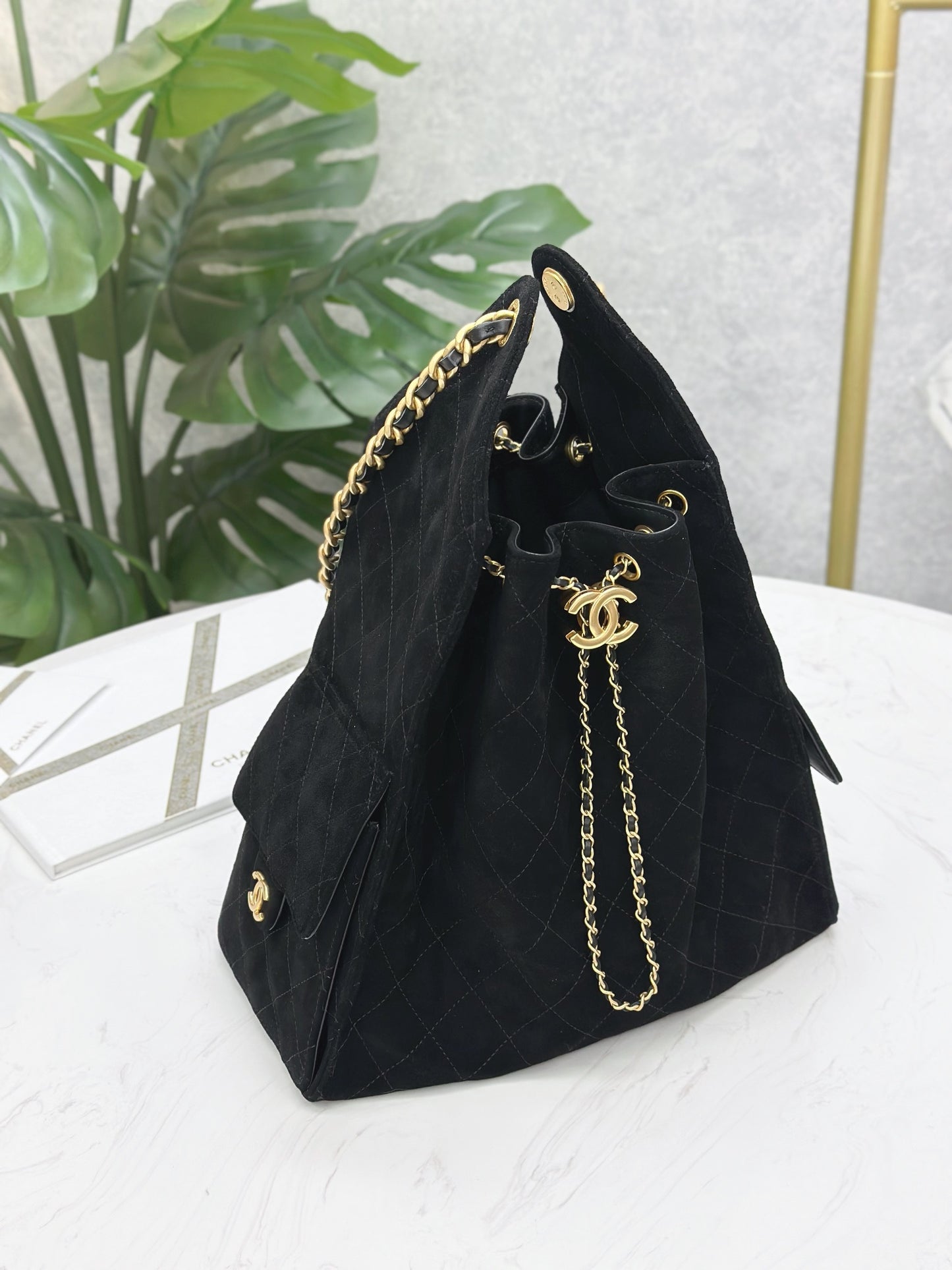 Chanel25C new ball pattern bag