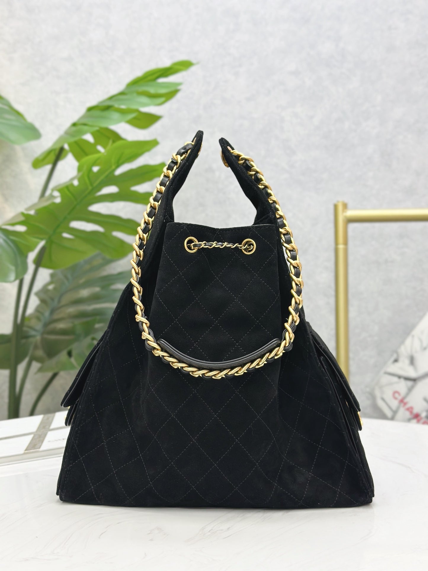 Chanel25C new ball pattern bag