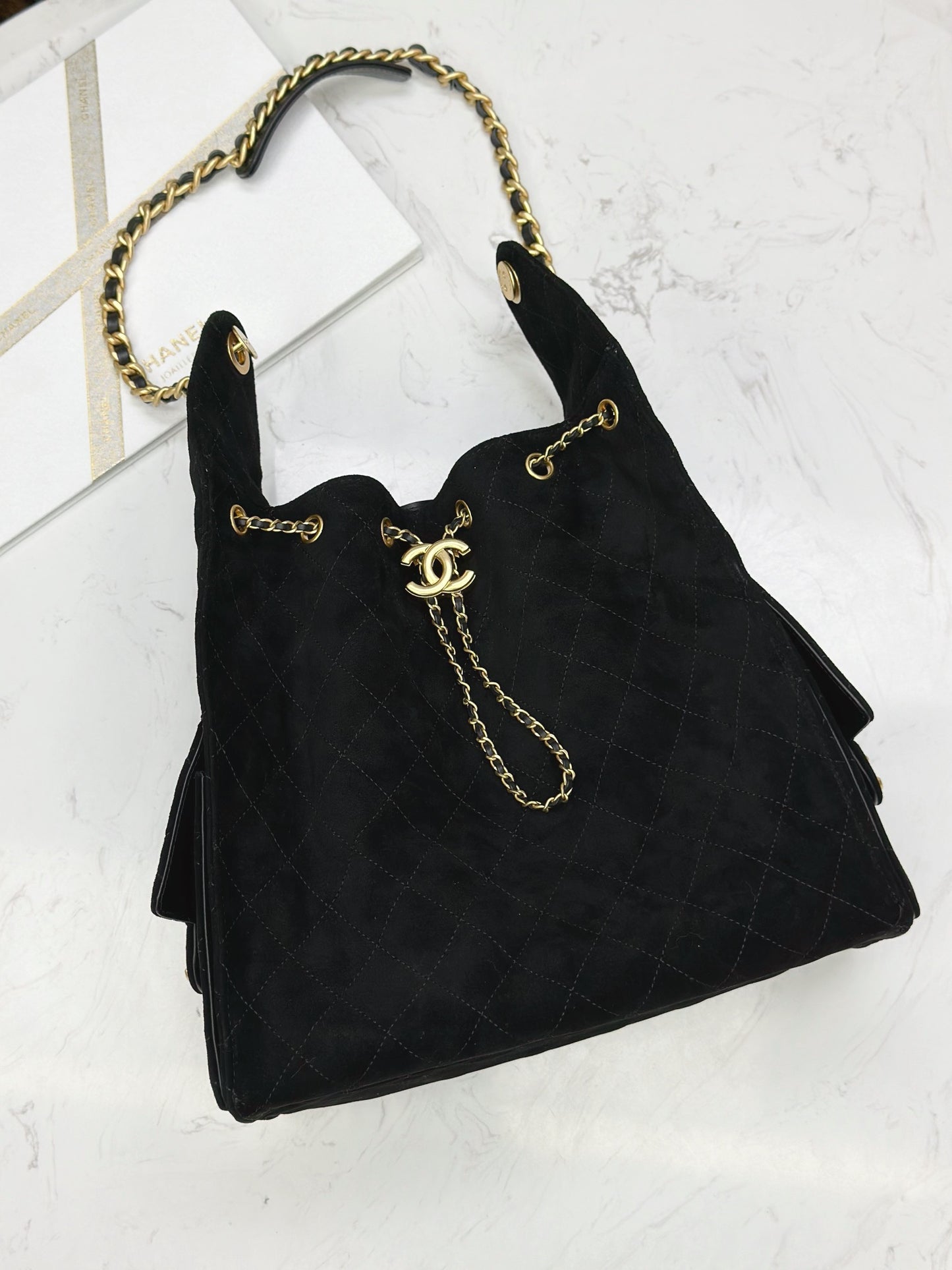Chanel25C new ball pattern bag