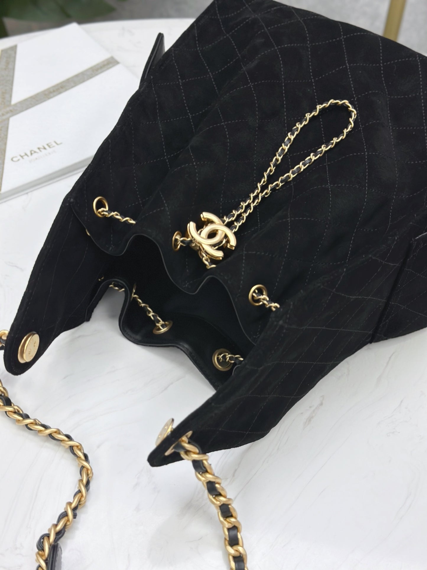 Chanel25C new ball pattern bag