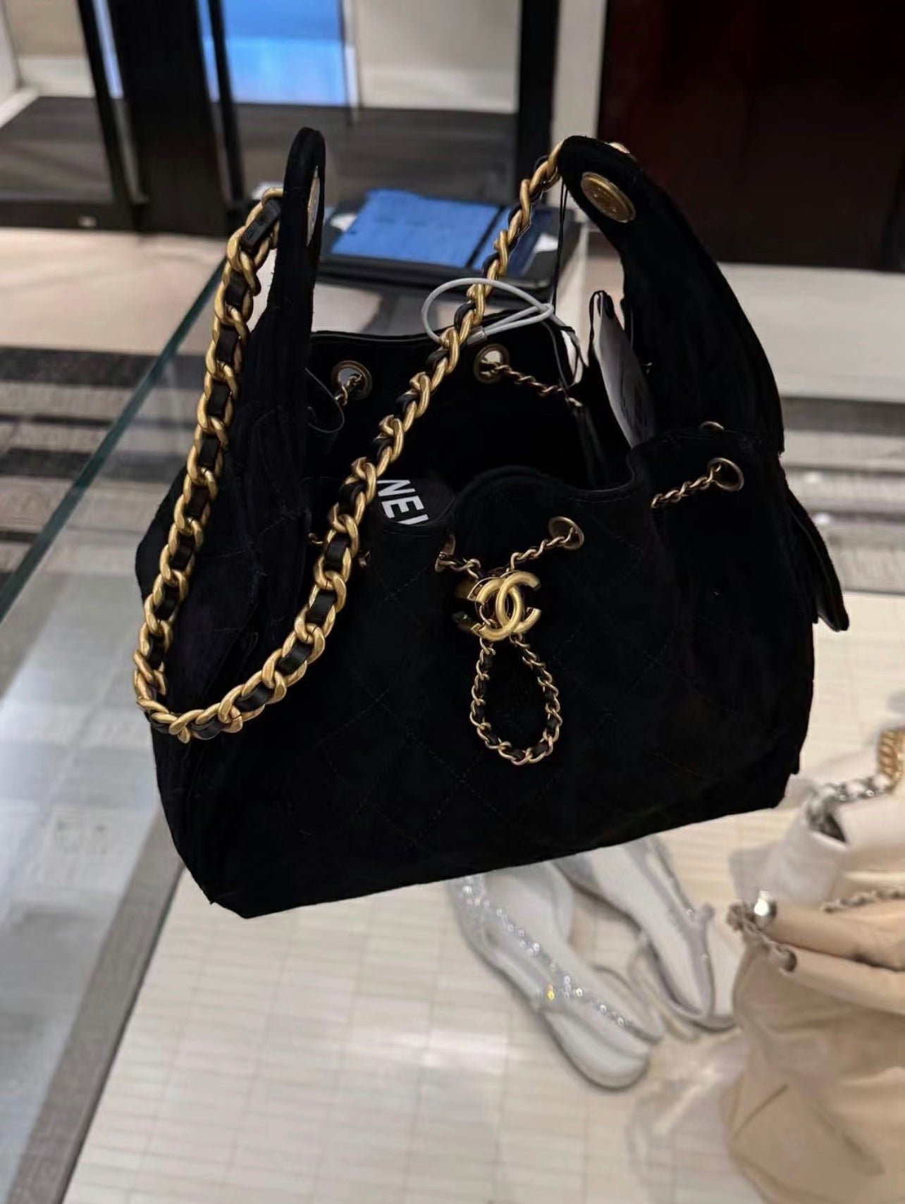 Chanel25C new ball pattern bag