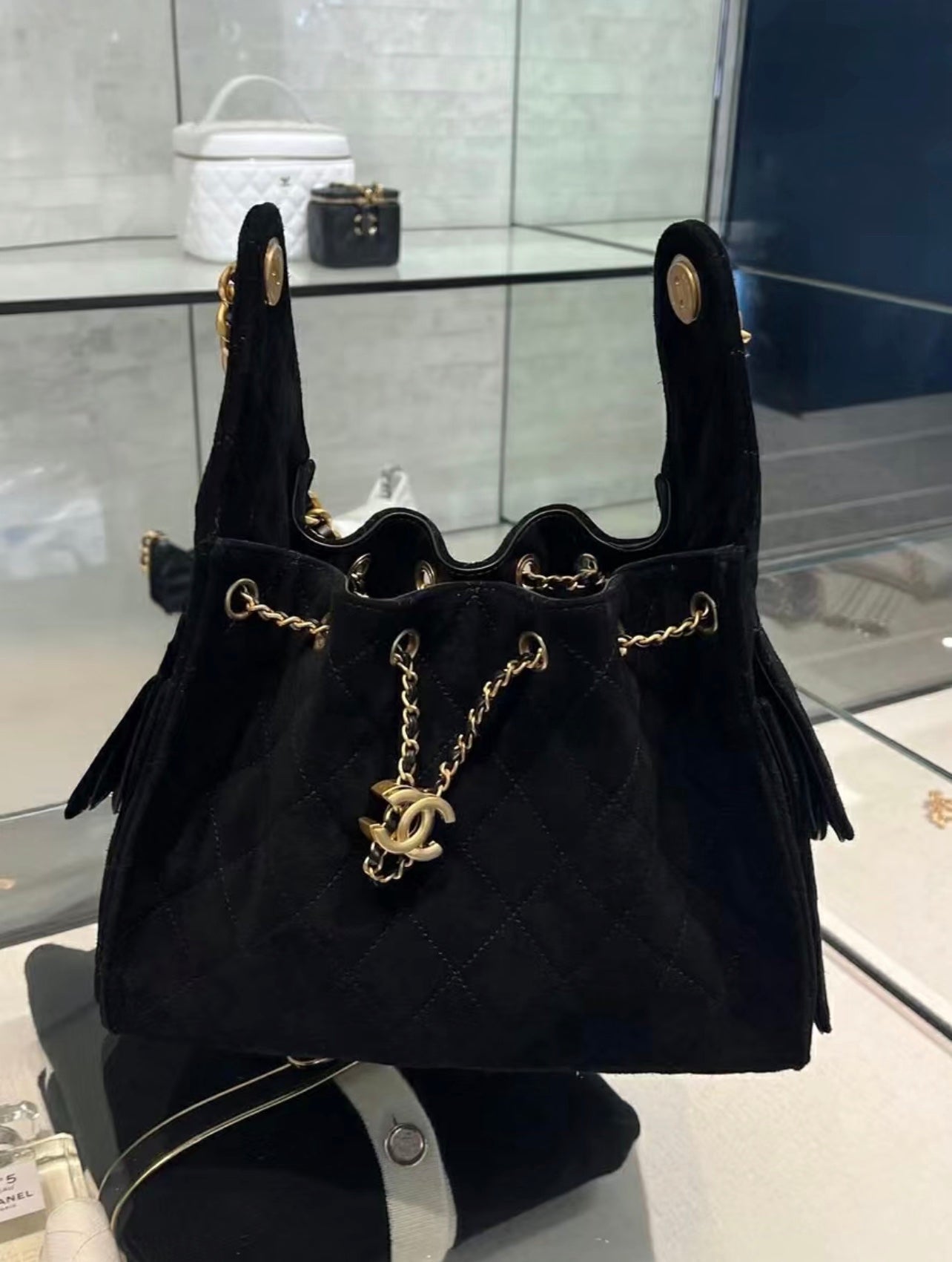 Chanel25C new ball pattern bag