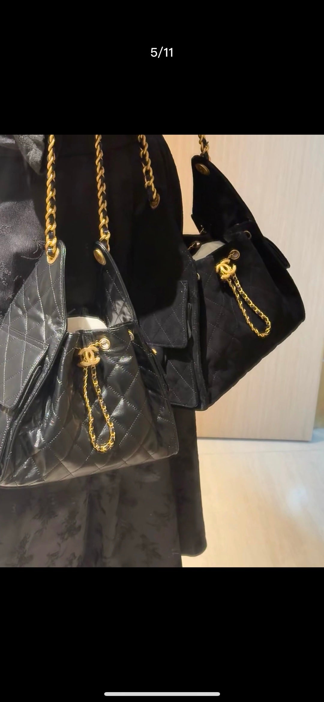 Chanel25C new ball pattern bag