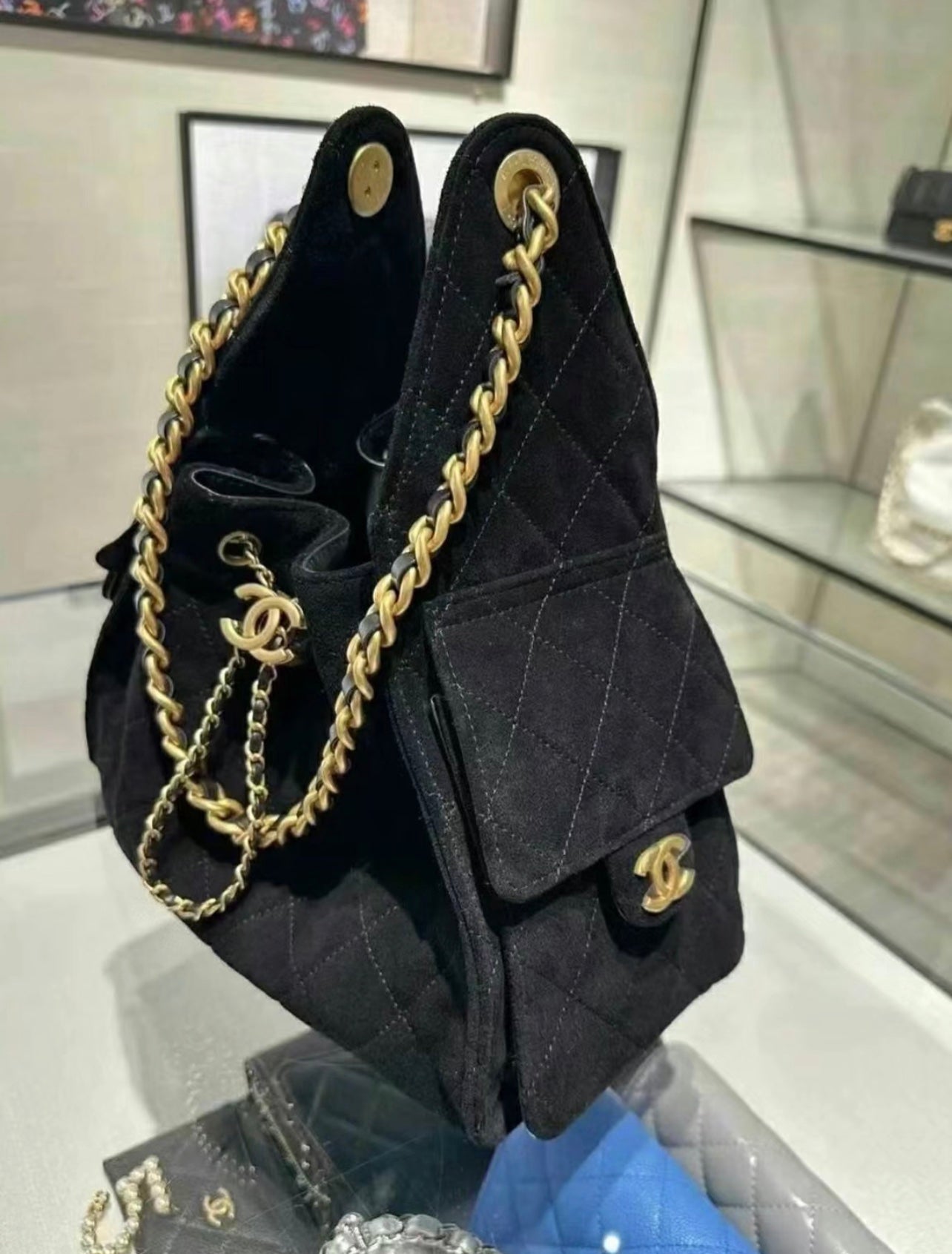 Chanel25C new ball pattern bag