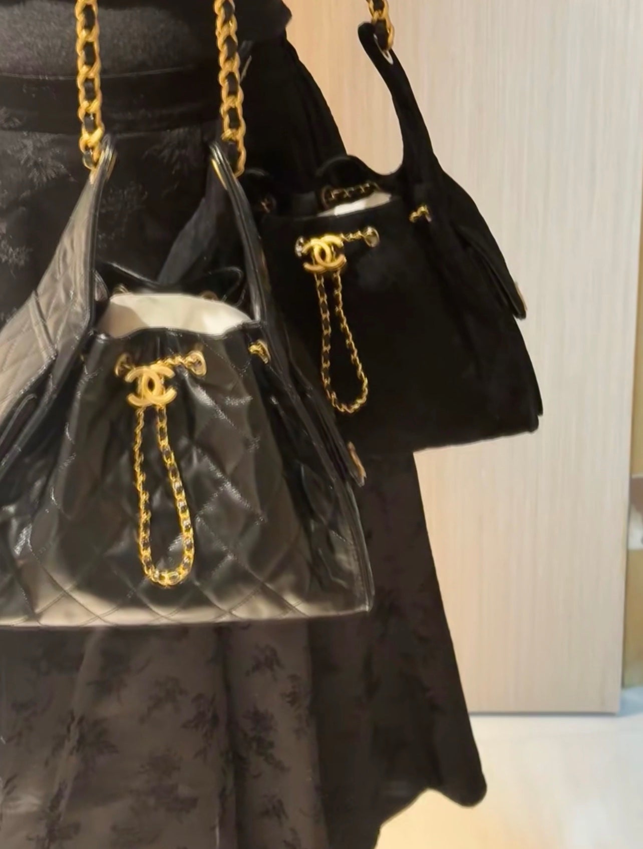 Chanel25C new ball pattern bag
