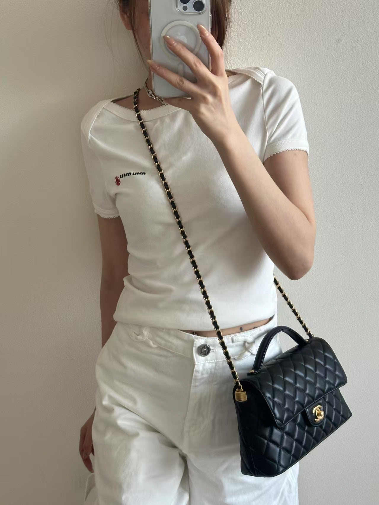 0hanel 25P Kelly handle bag
