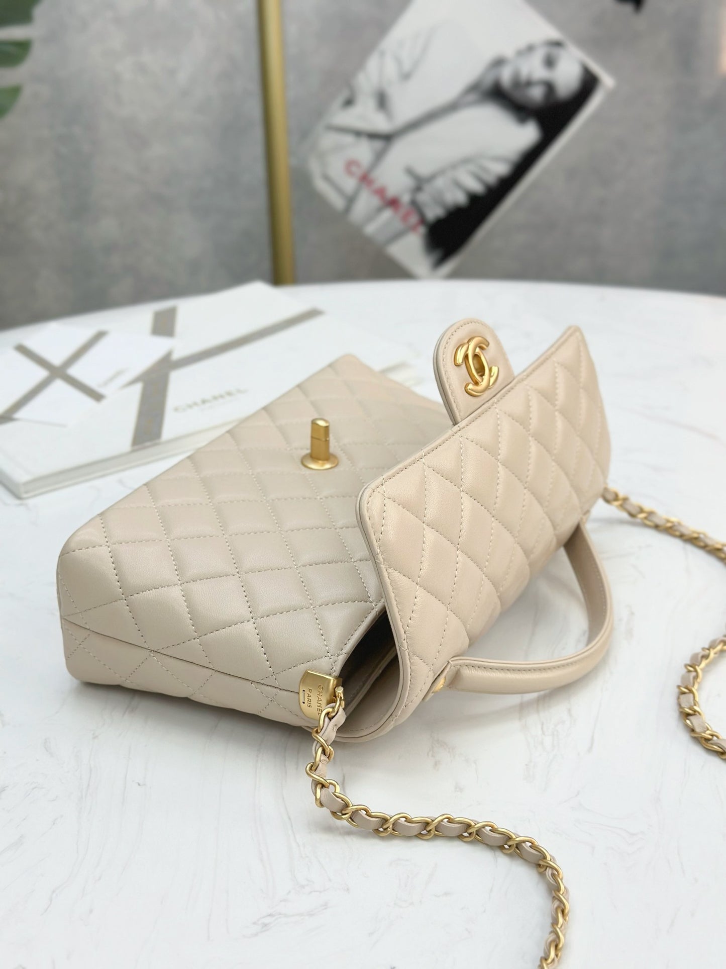 0hanel 25P Kelly handle bag