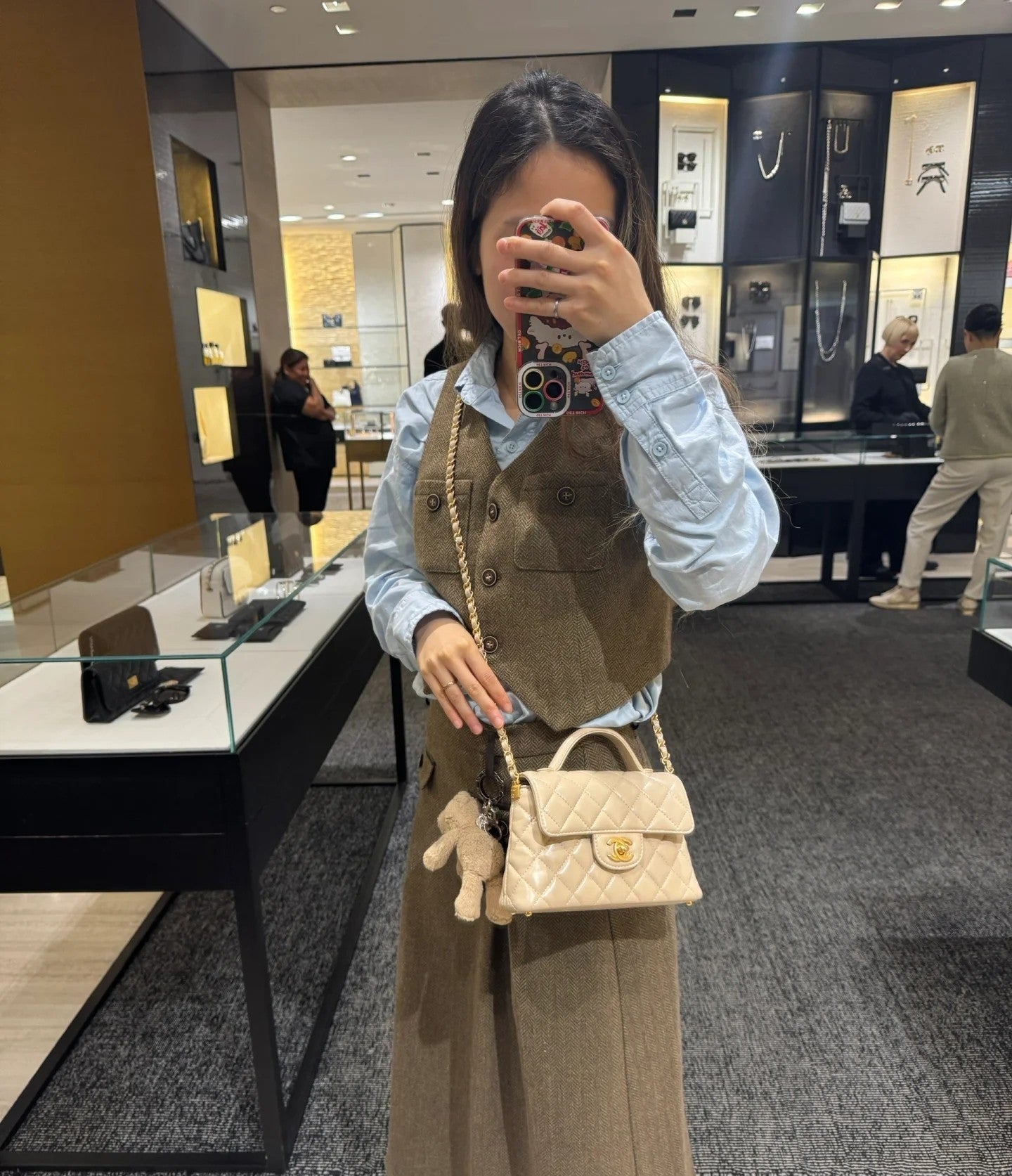 0hanel 25P Kelly handle bag