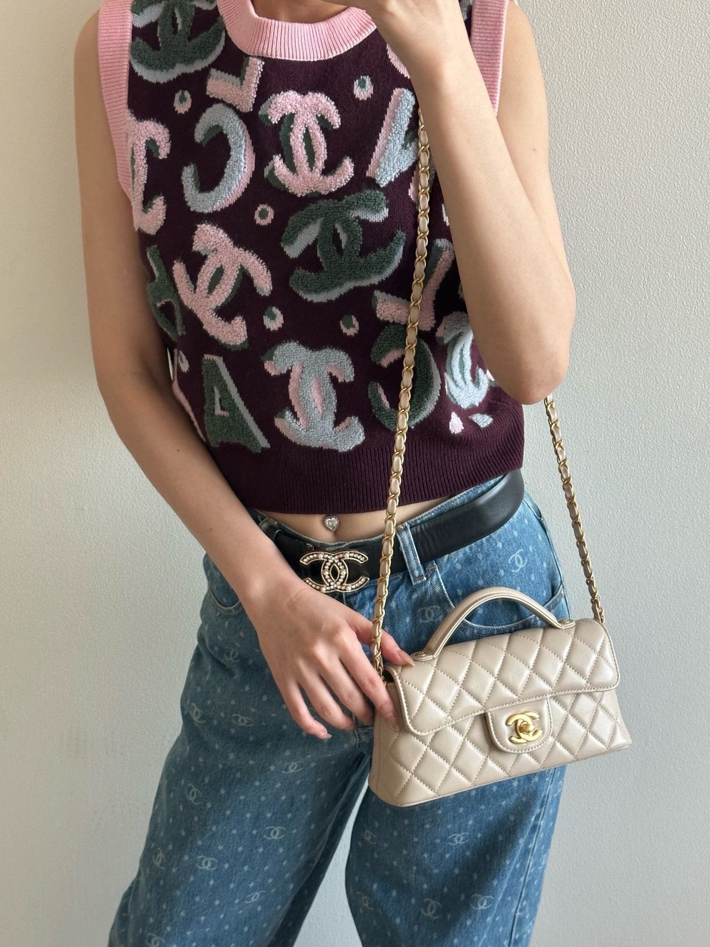 0hanel 25P Kelly handle bag
