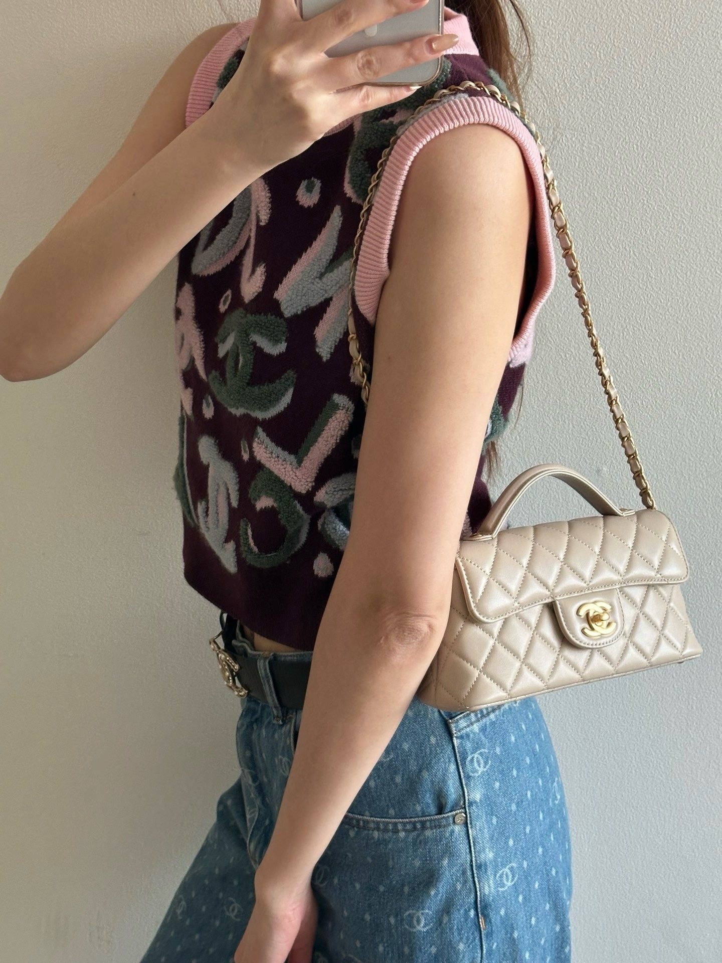 0hanel 25P Kelly handle bag