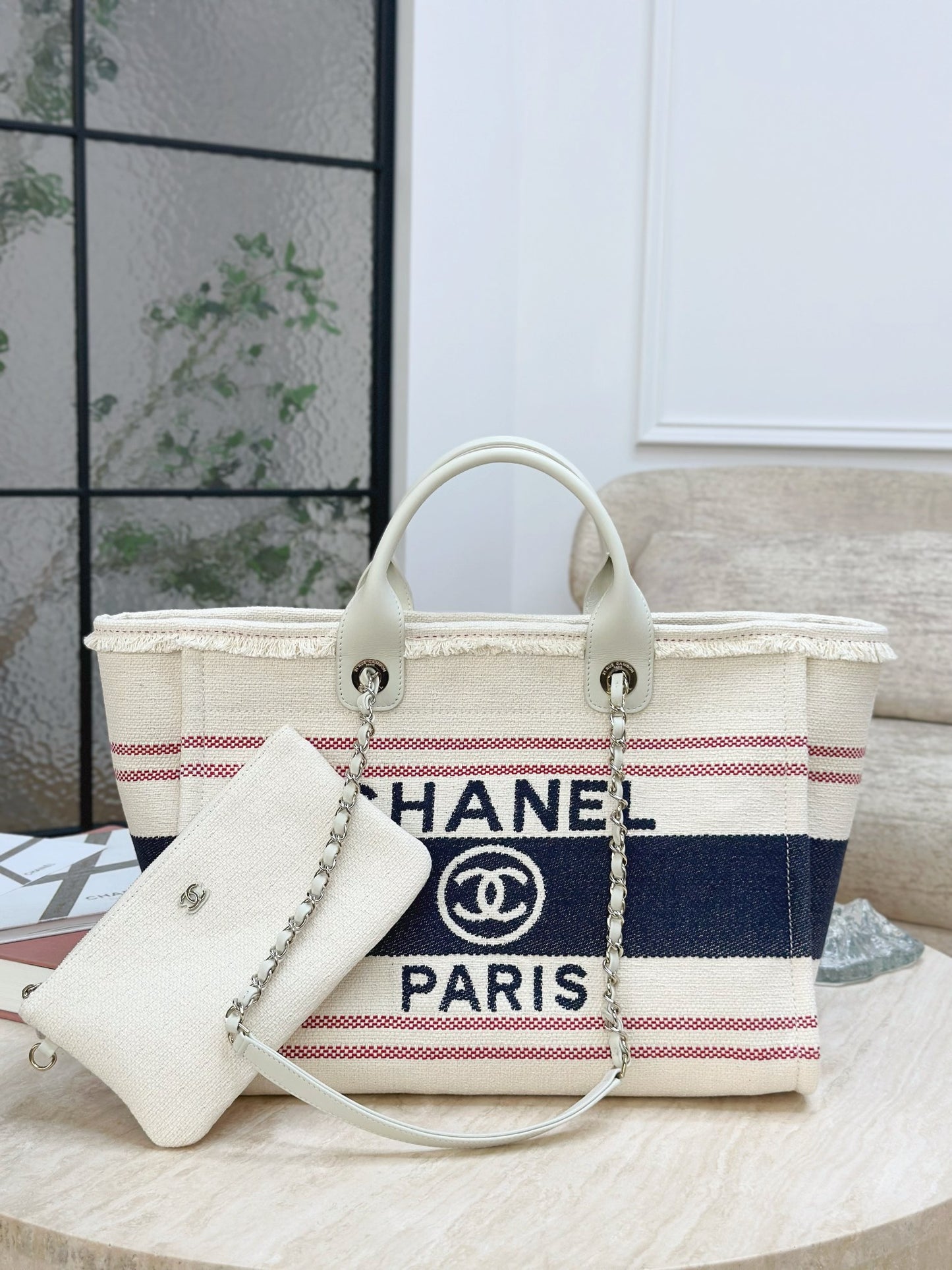 24ss newest color beach bag shopping bag