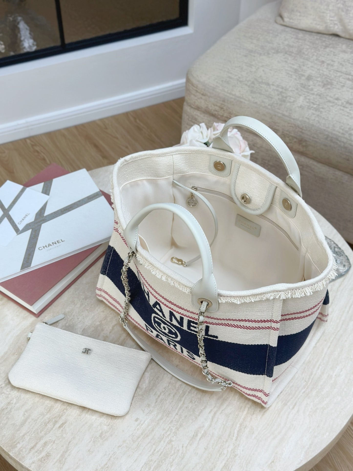 24ss newest color beach bag shopping bag