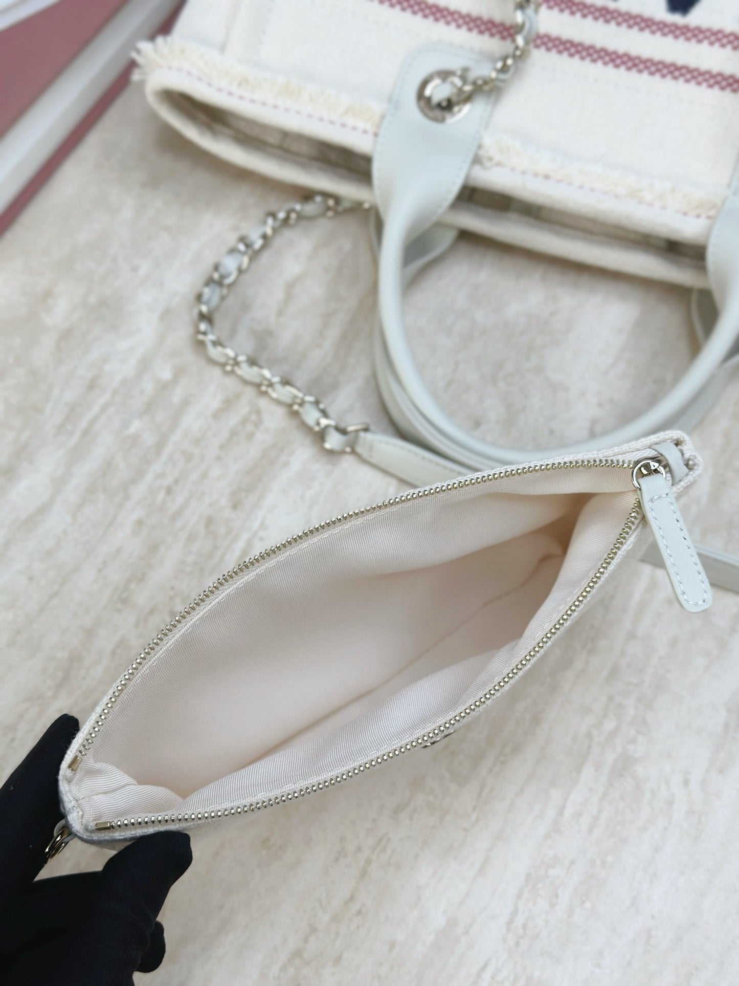 24ss newest color beach bag shopping bag