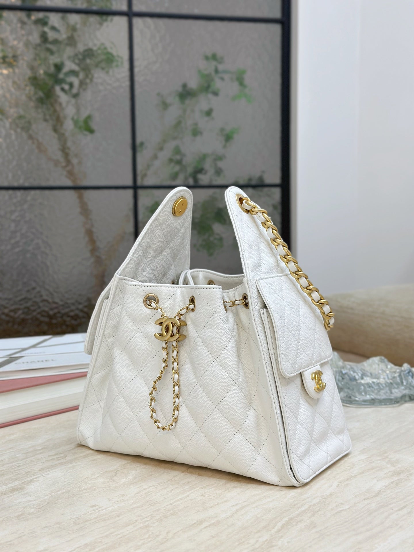 Chanel25C new ball pattern bag
