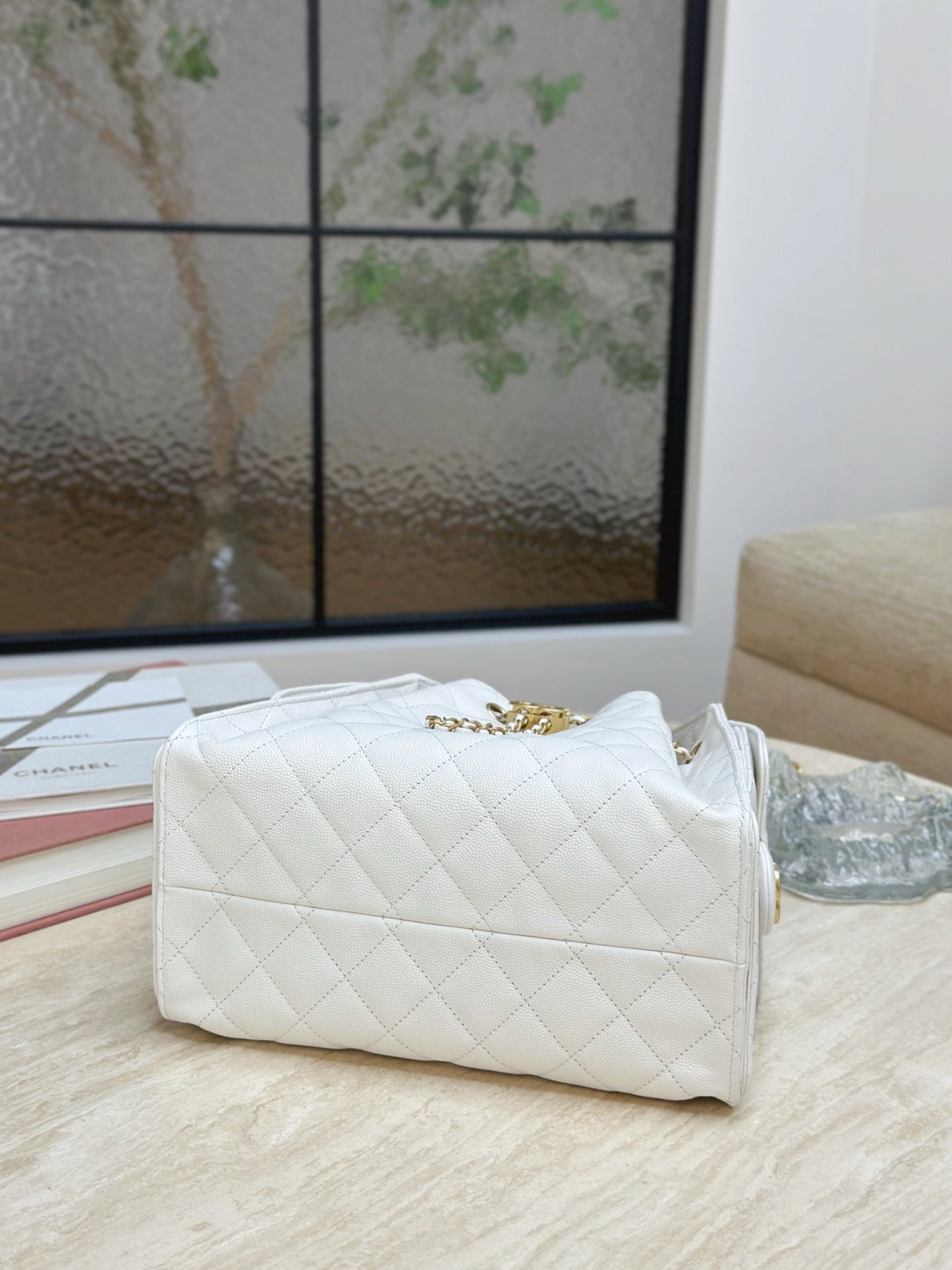 Chanel25C new ball pattern bag