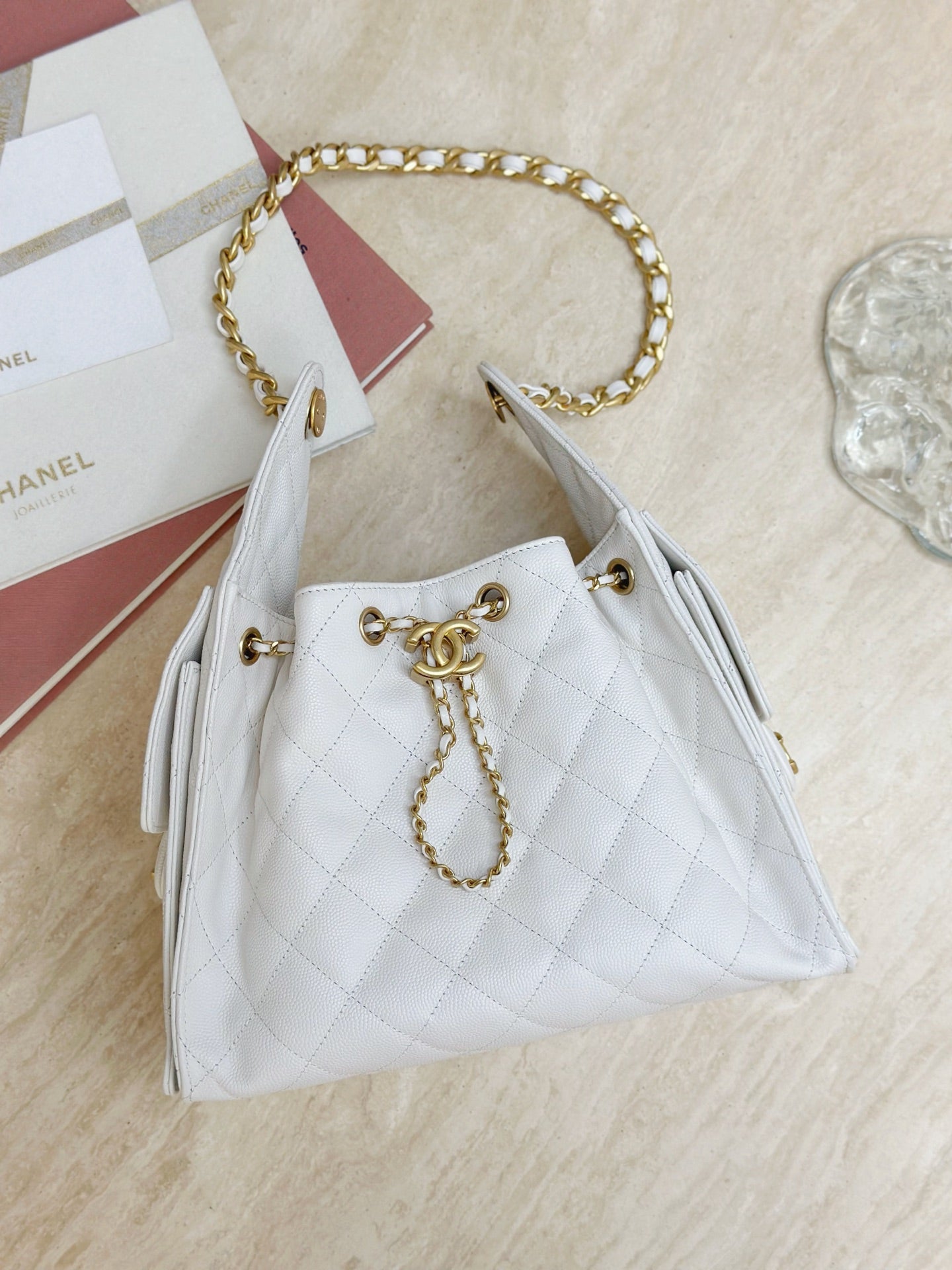 Chanel25C new ball pattern bag