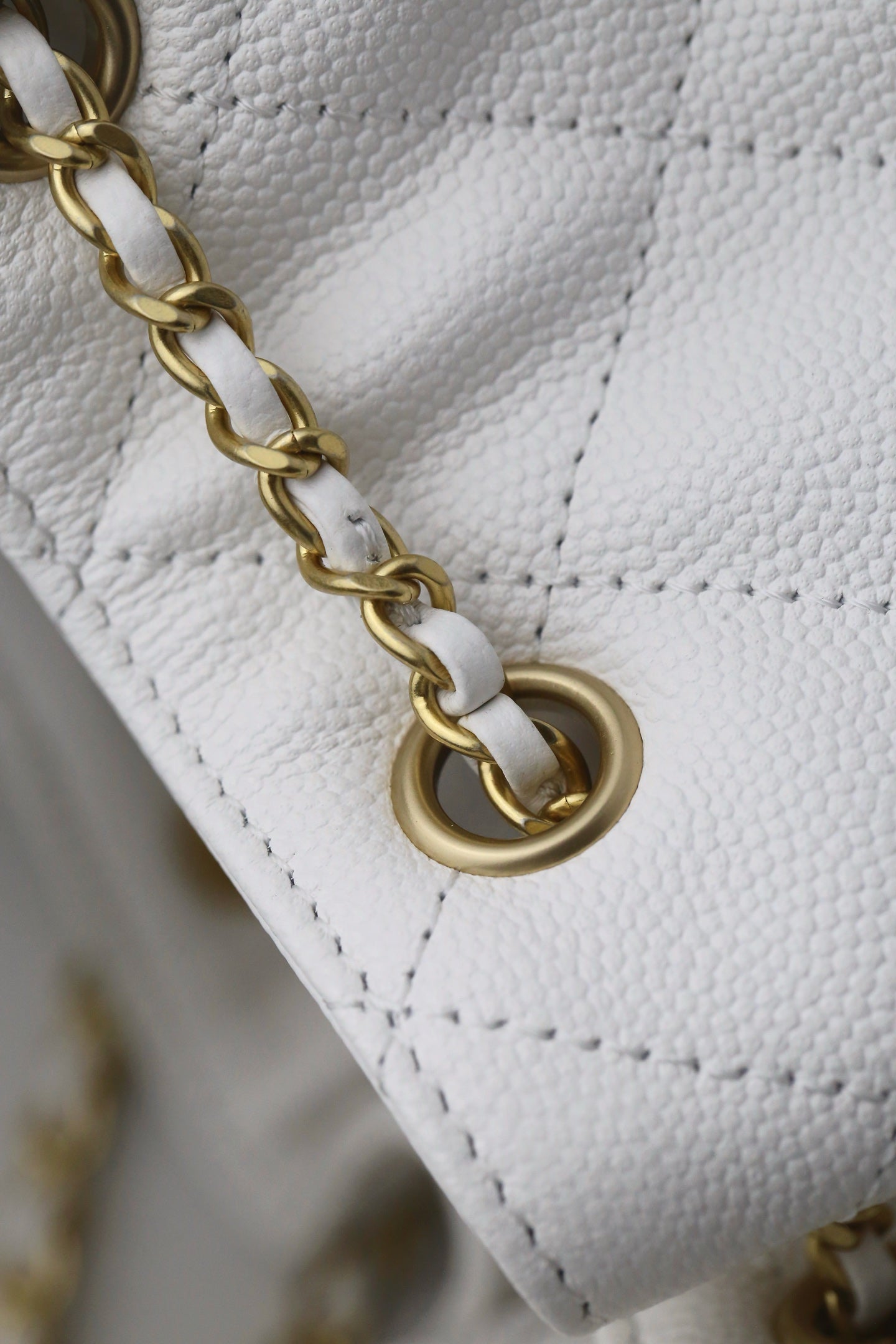 Chanel25C new ball pattern bag