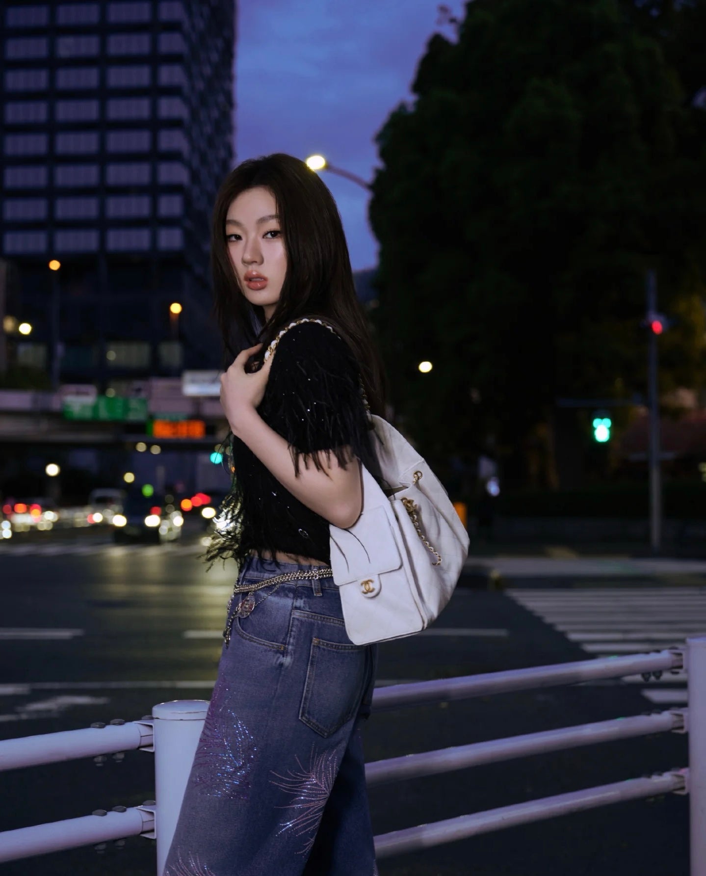Chanel25C new ball pattern bag