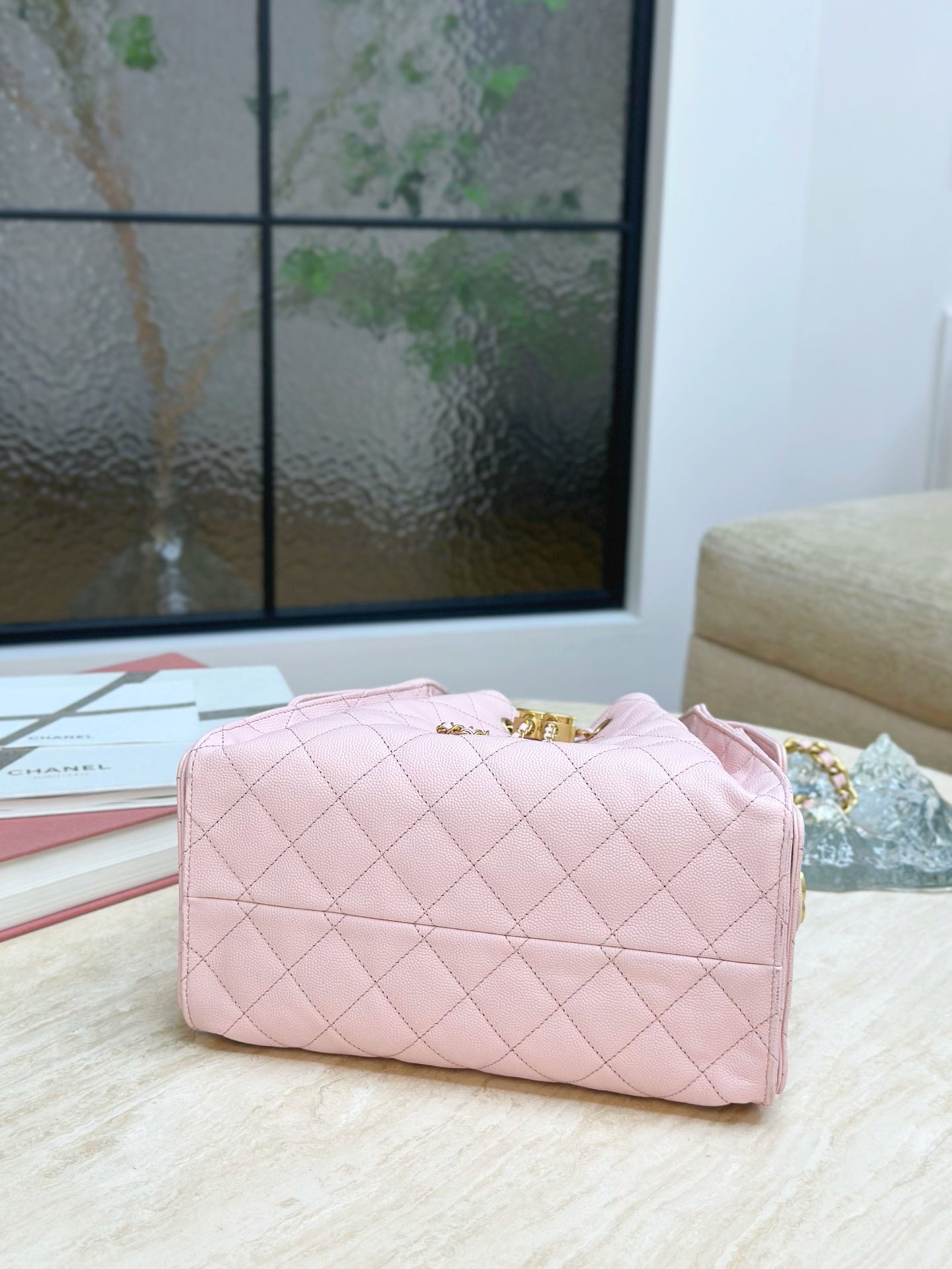 Chanel25C new ball pattern bag
