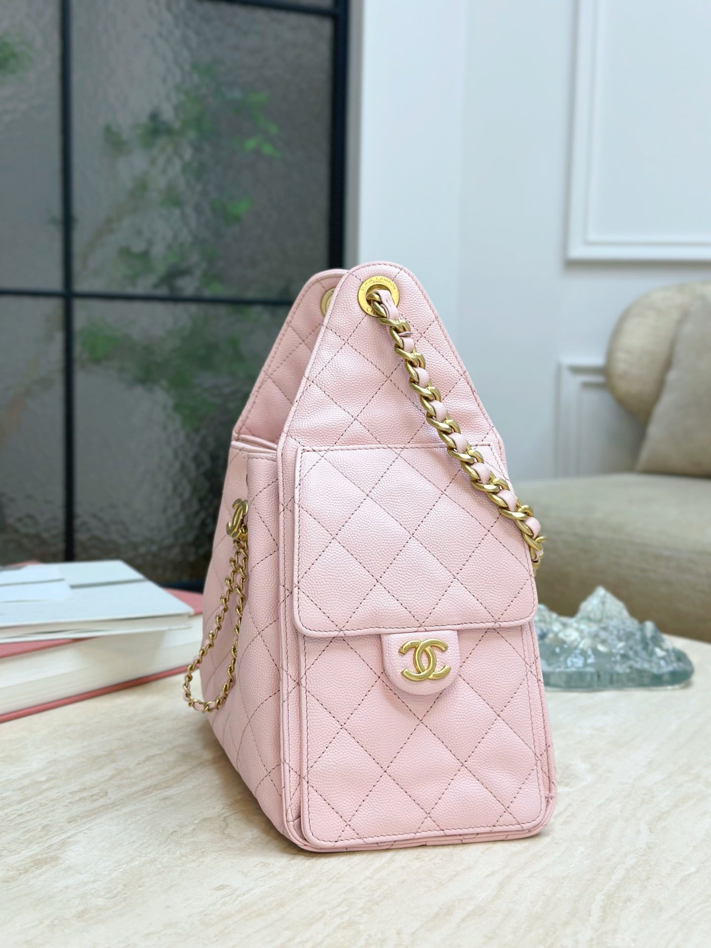 Chanel25C new ball pattern bag