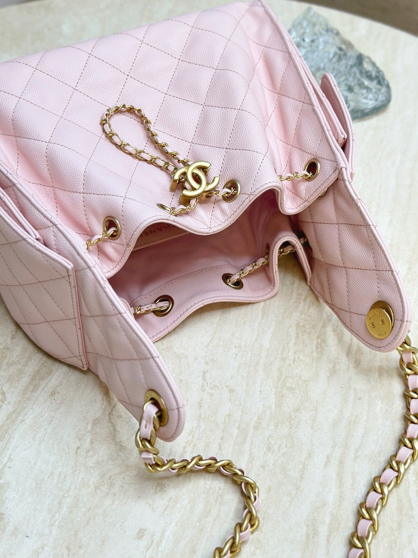 Chanel25C new ball pattern bag