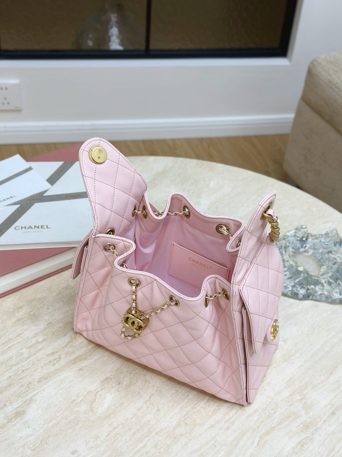 Chanel25C new ball pattern bag