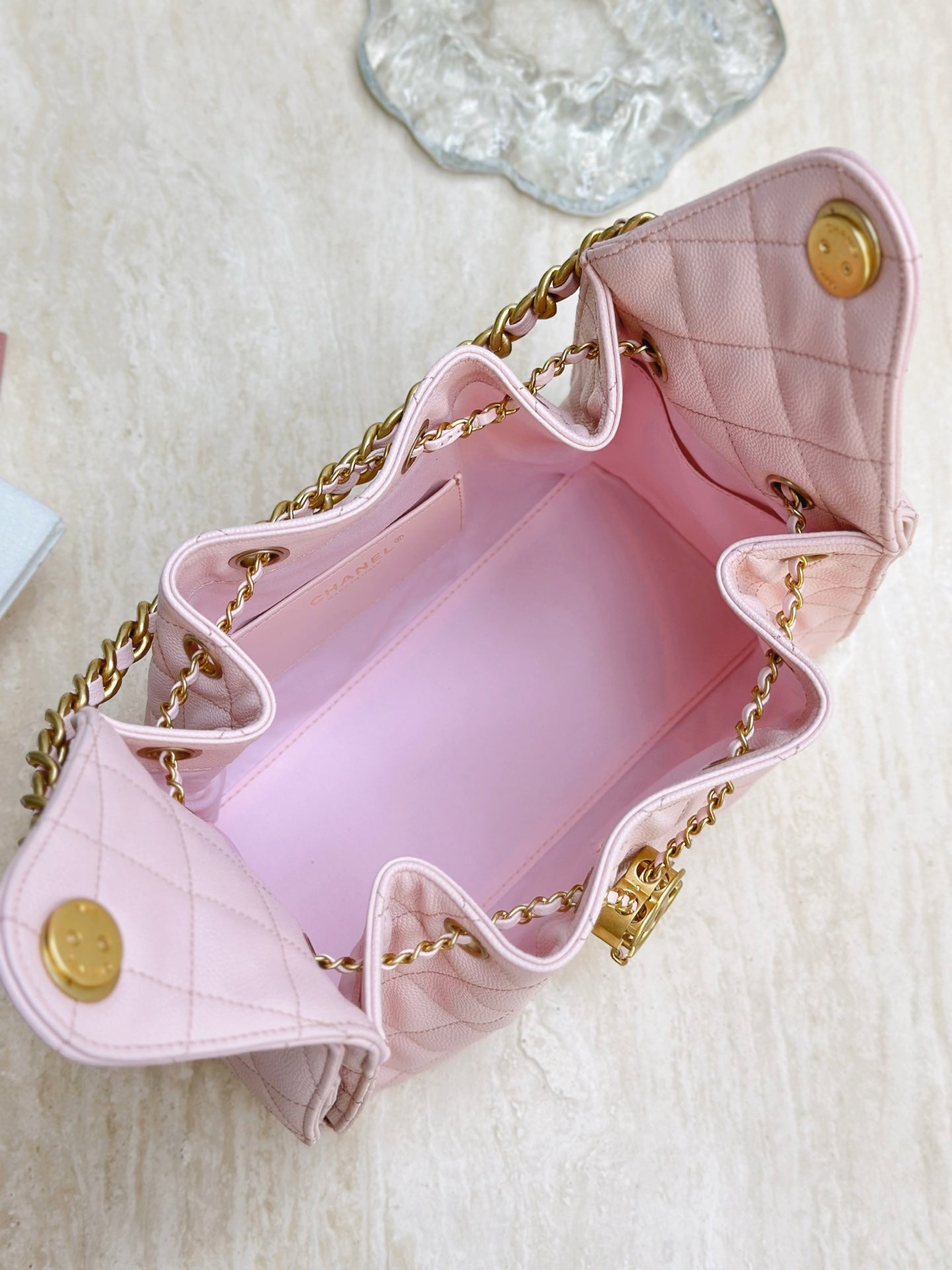 Chanel25C new ball pattern bag